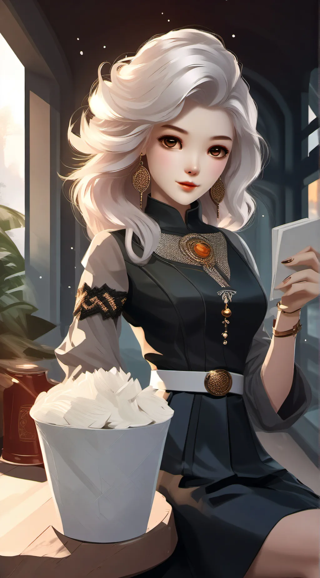 ai character: efie background