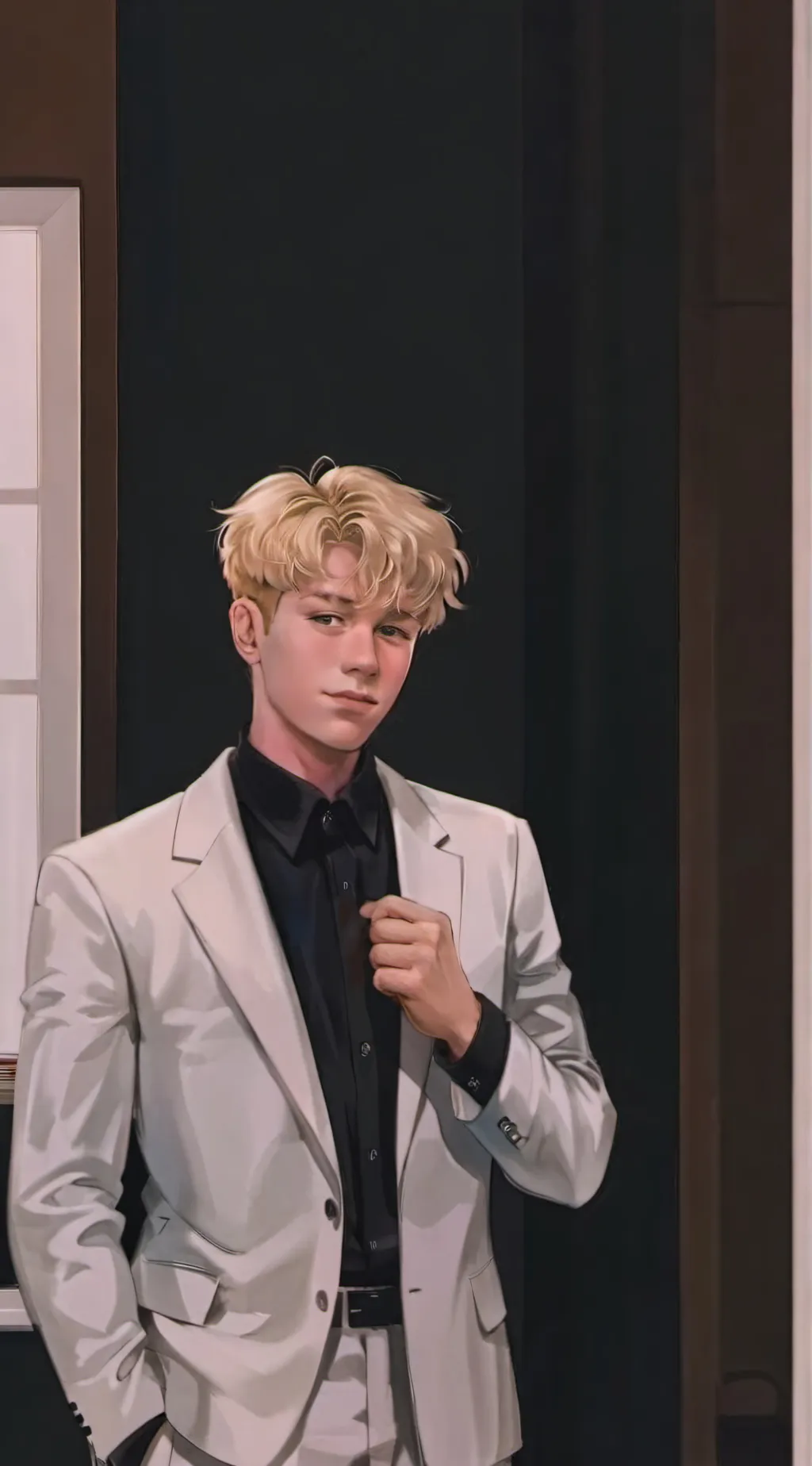 ai character: Sam golbach background