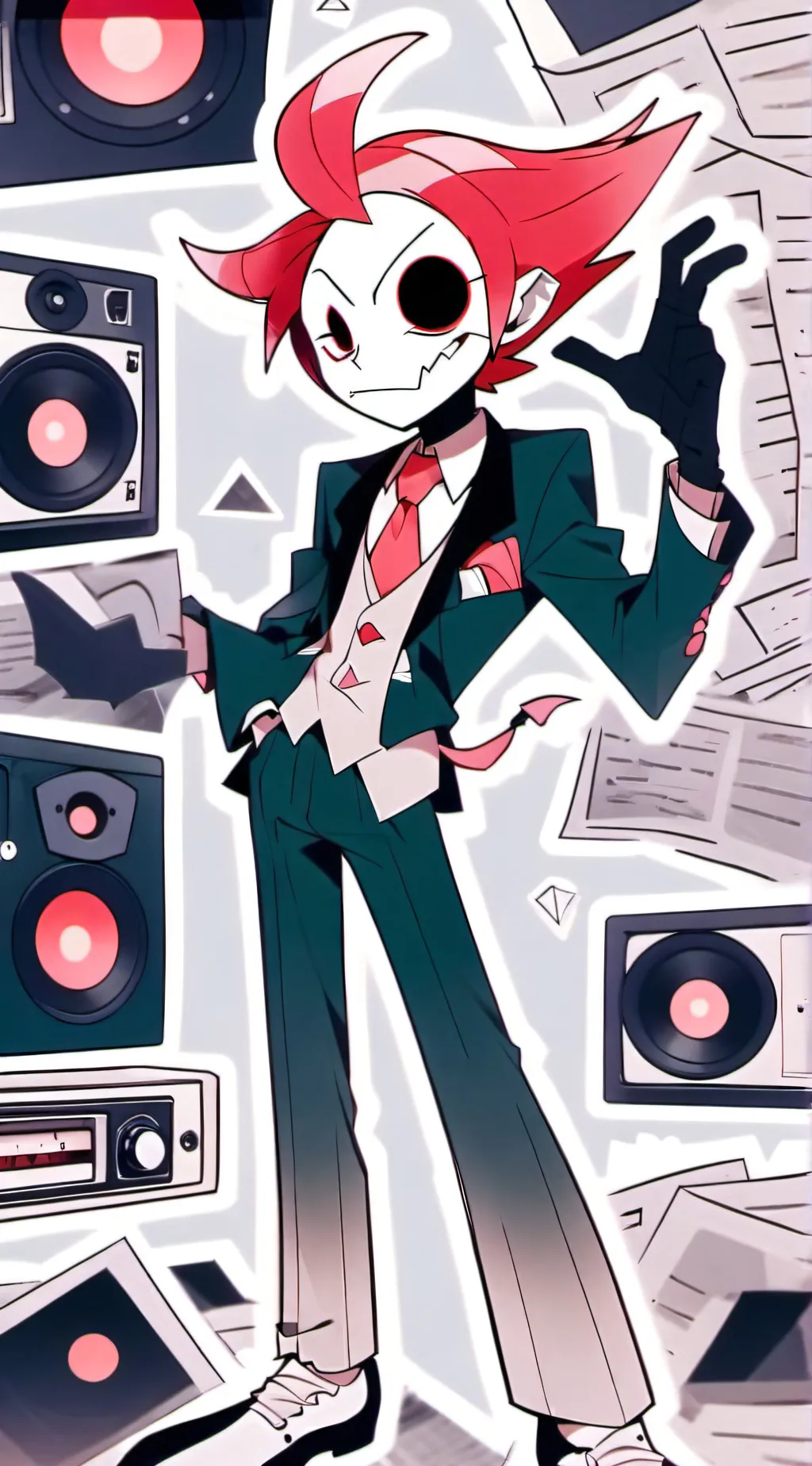 ai character: Alastor HH background