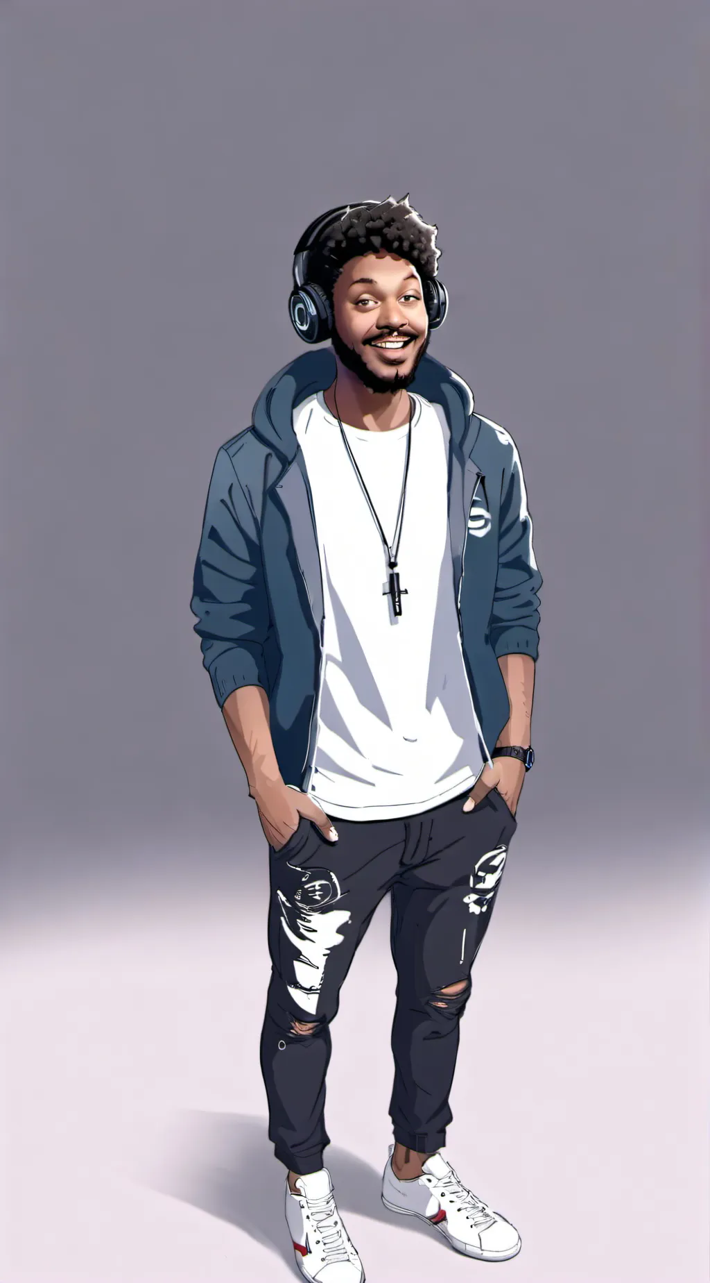 ai character: CoryxKenshin  background