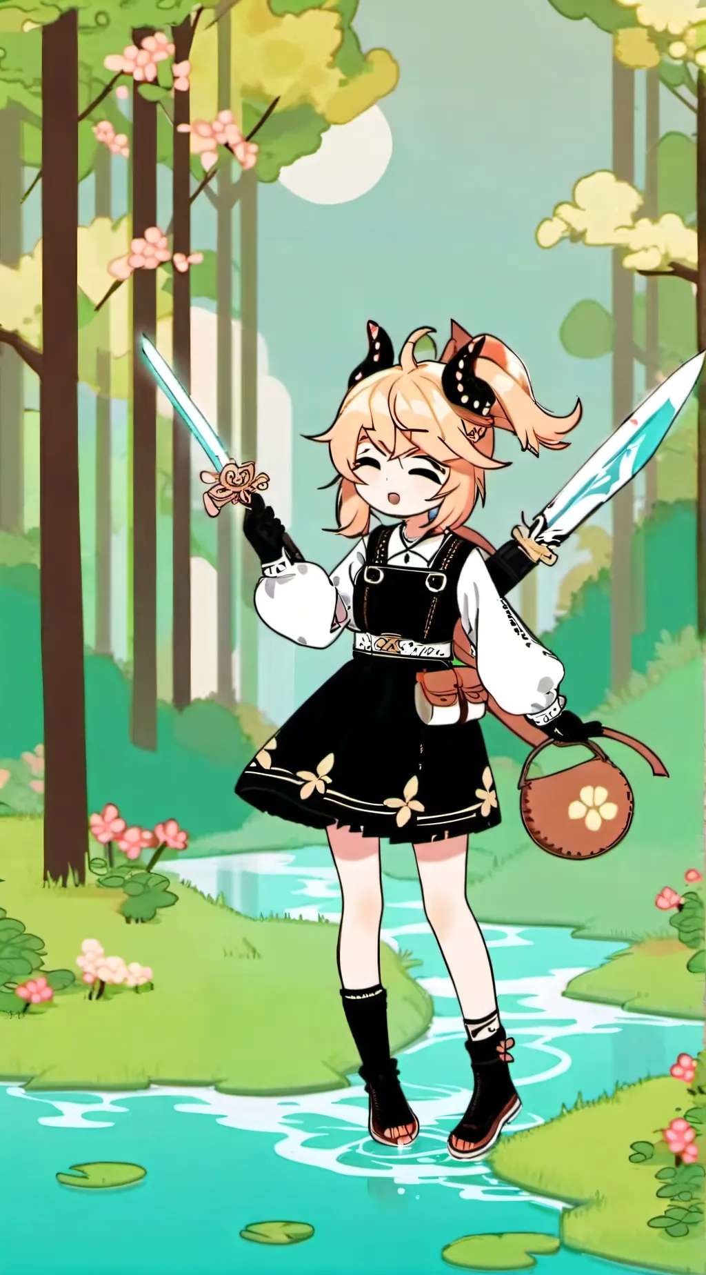 ai character: Kimberly  background