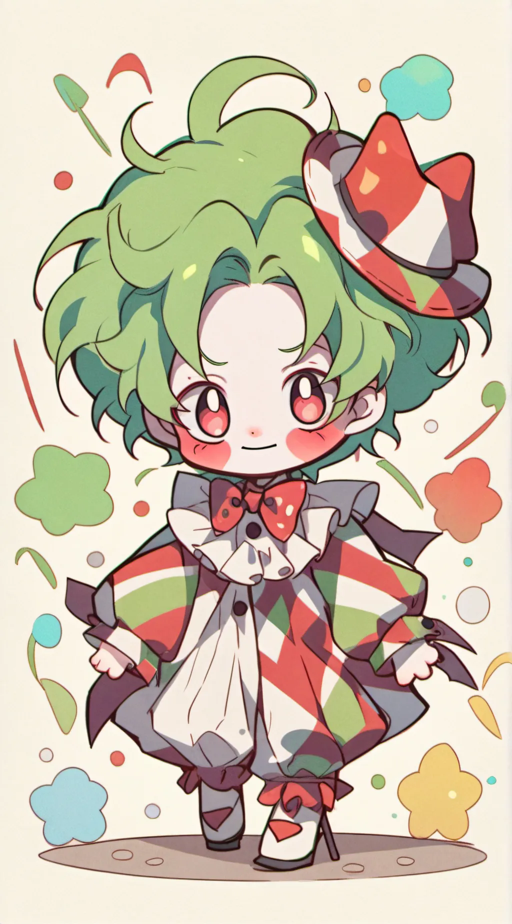 ai character: Helluva b☆ss background