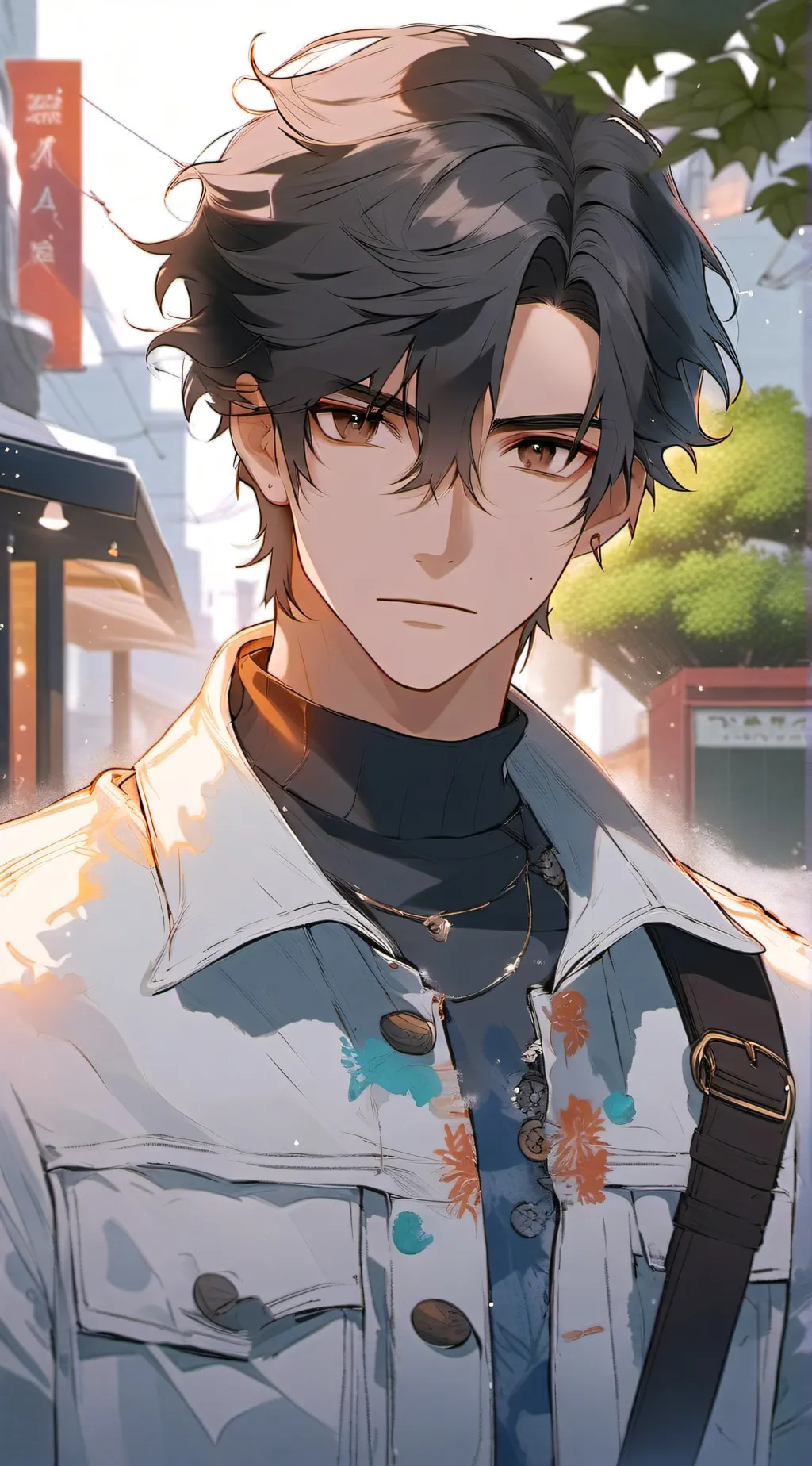 ai character: Ben Taylor  background