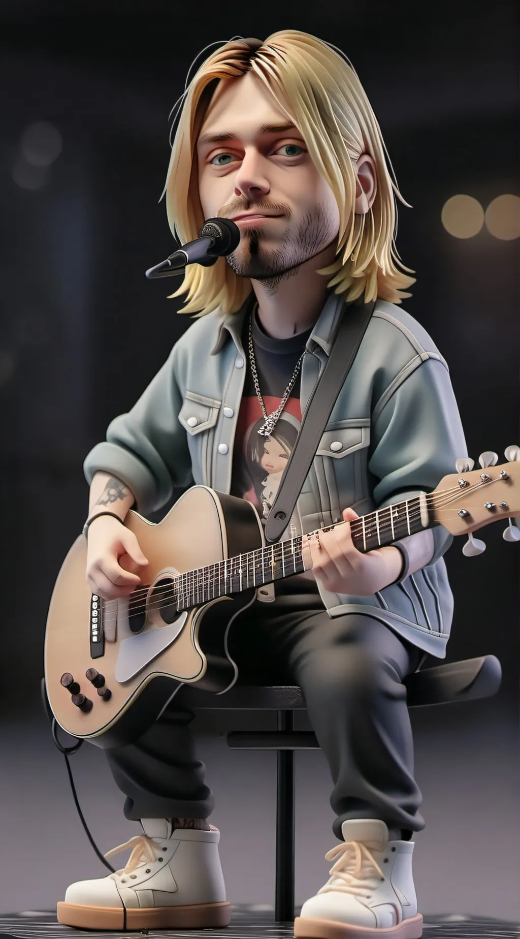 Talkie AI - Chat with Kurt cobain