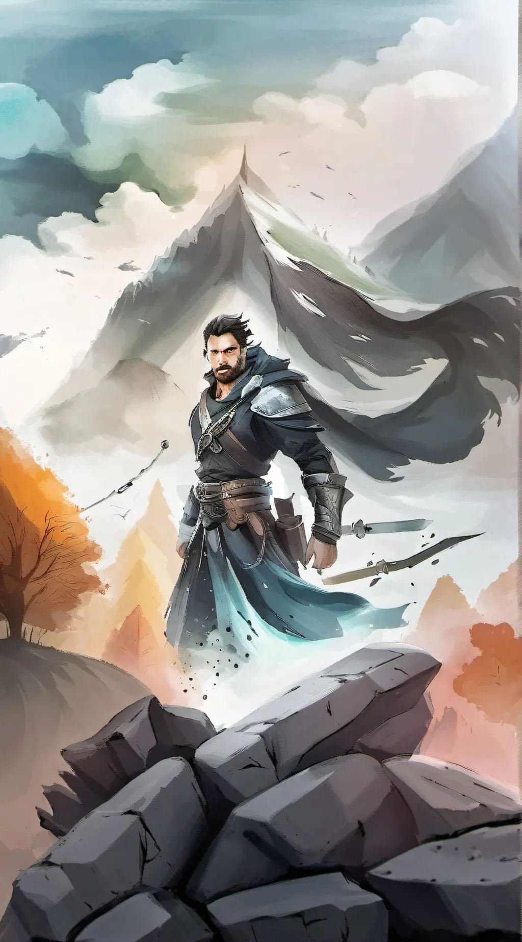 ai character: Alex Johnson  background