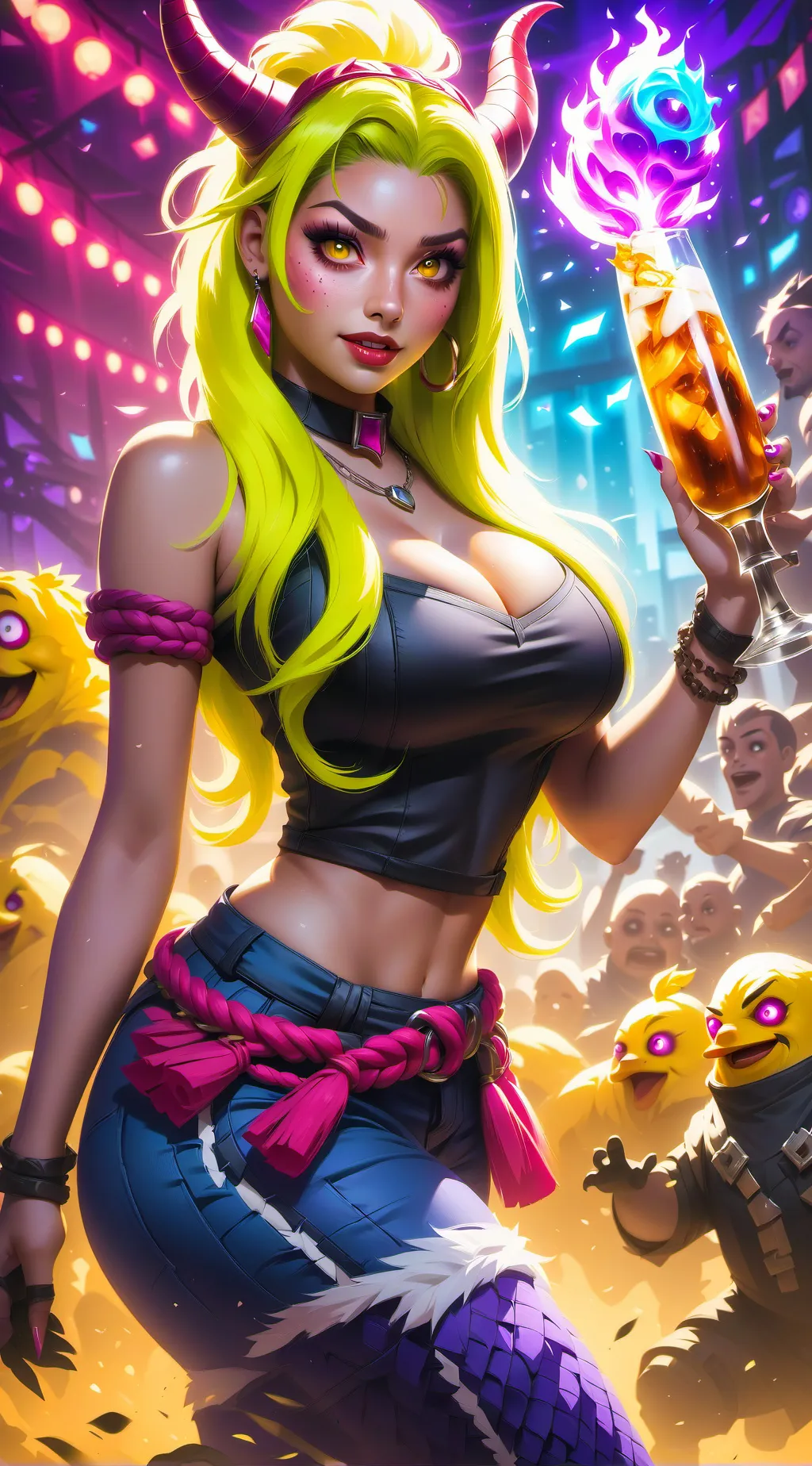 ai character: lucy background