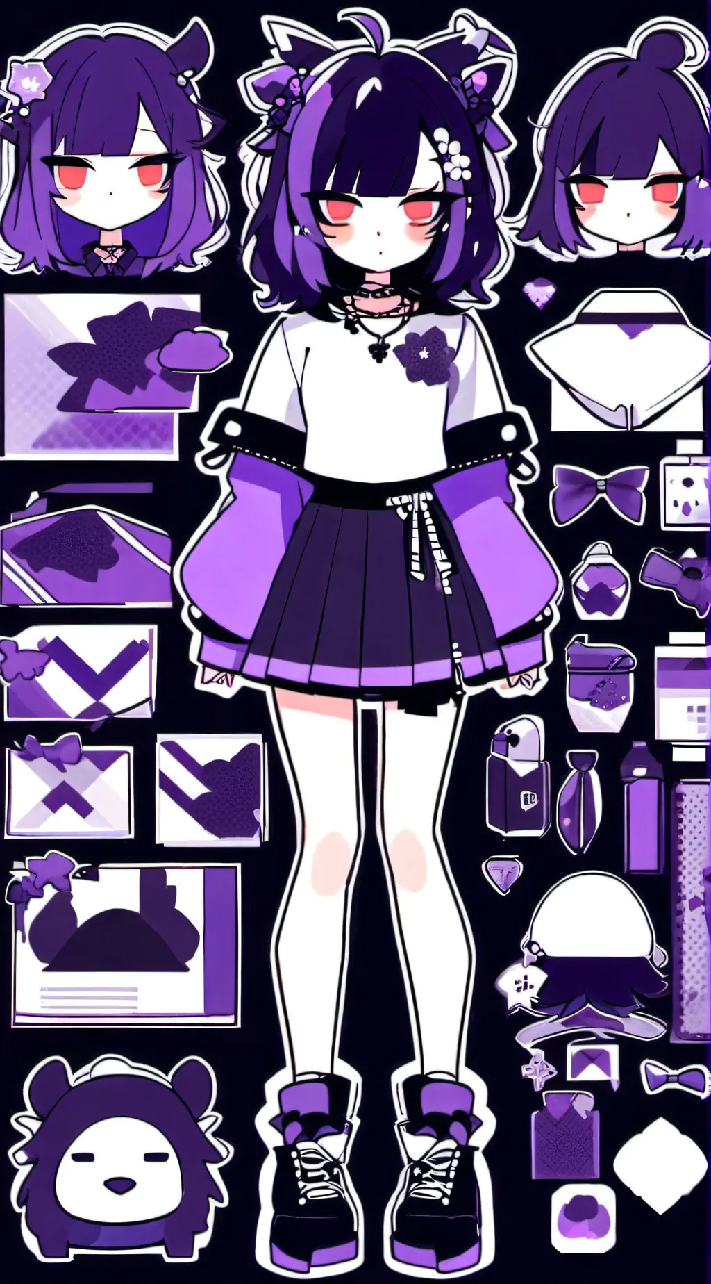 ai character: Vivian background