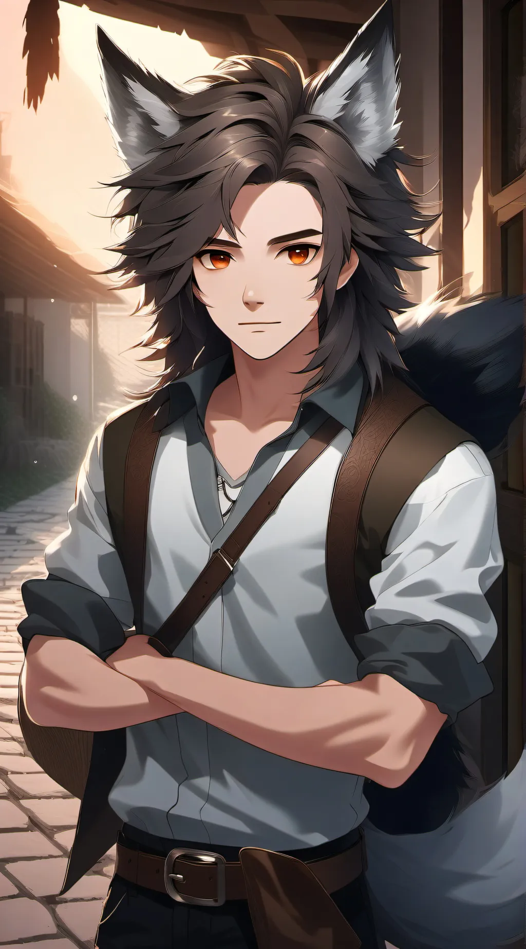 ai character: Alex background