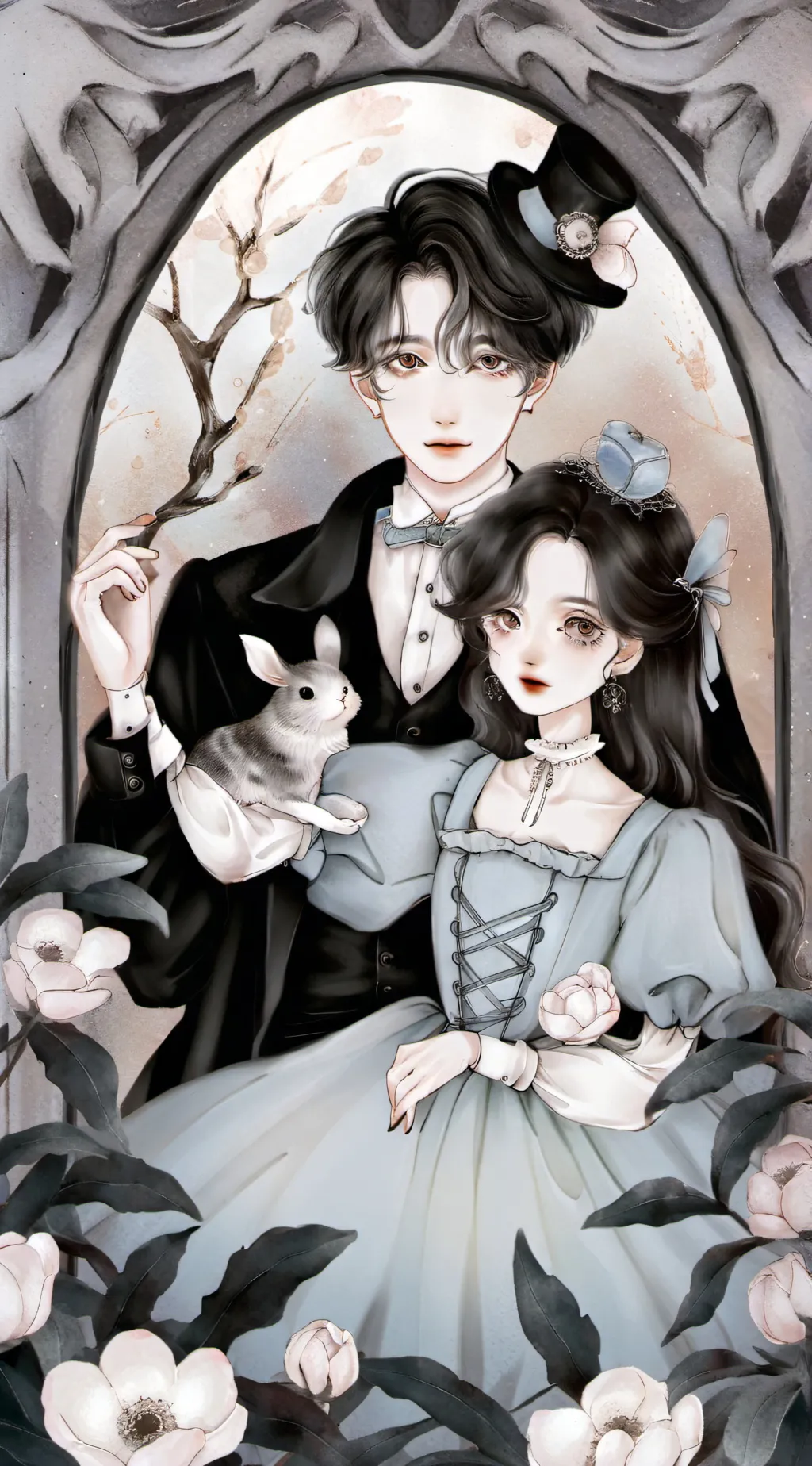 ai character: Lucas and Sarah background