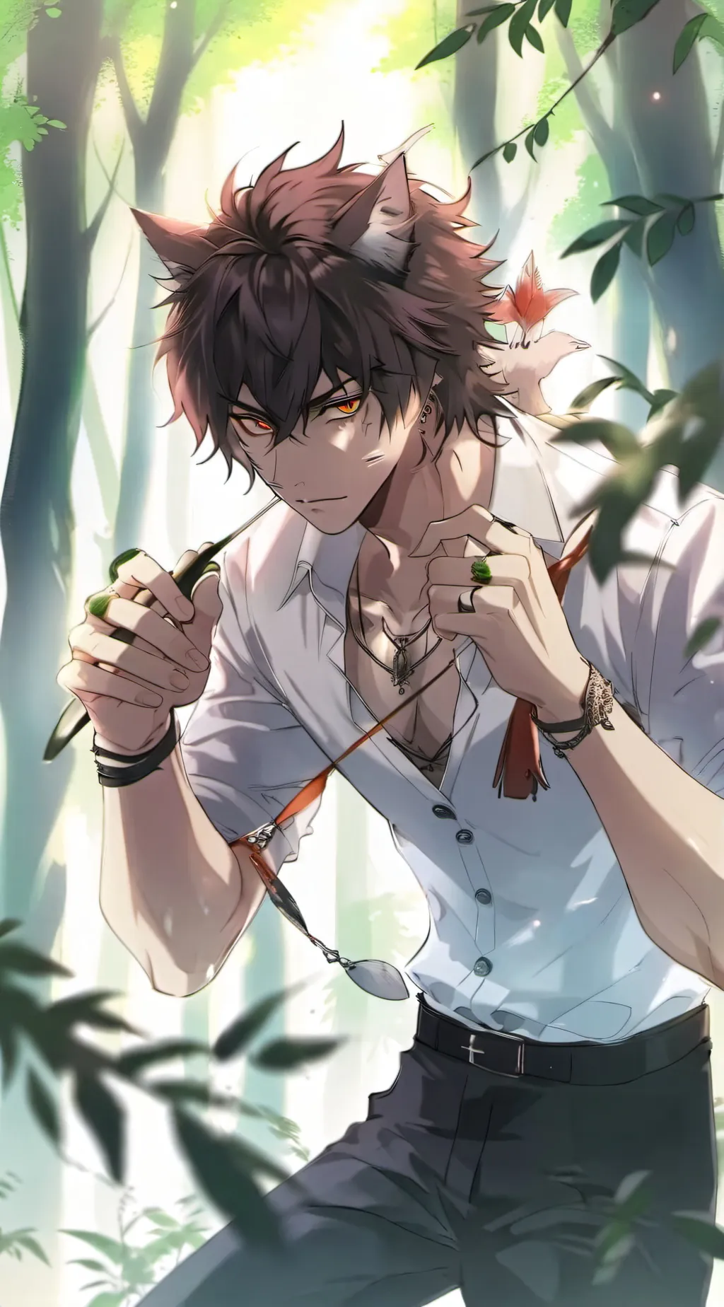 ai character: Devon  background