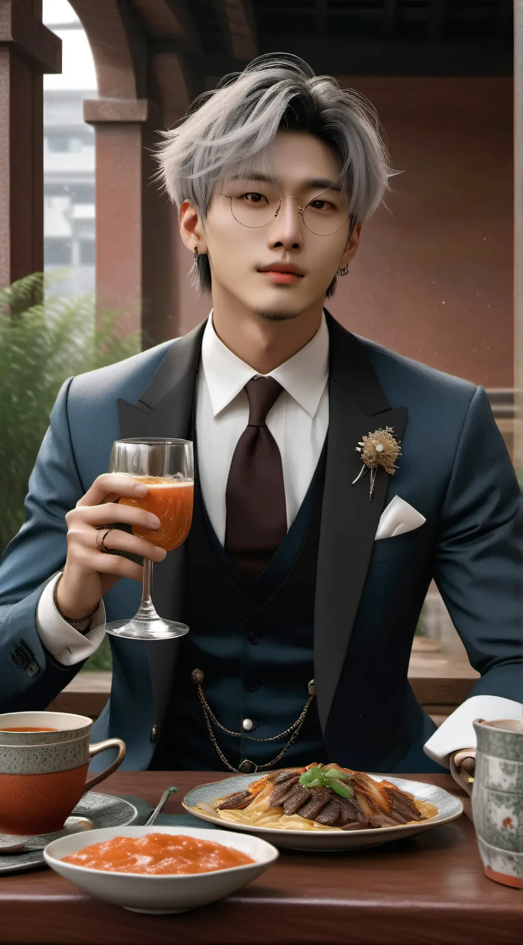 ai character: SKZ Hybrid  background