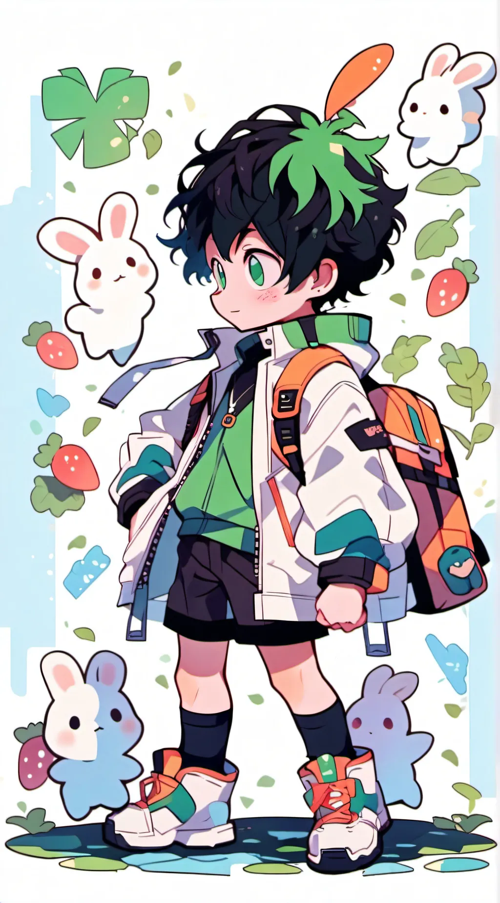 ai character: ᑲᥙᥒᥒᥡ ძᥱkᥙ! background