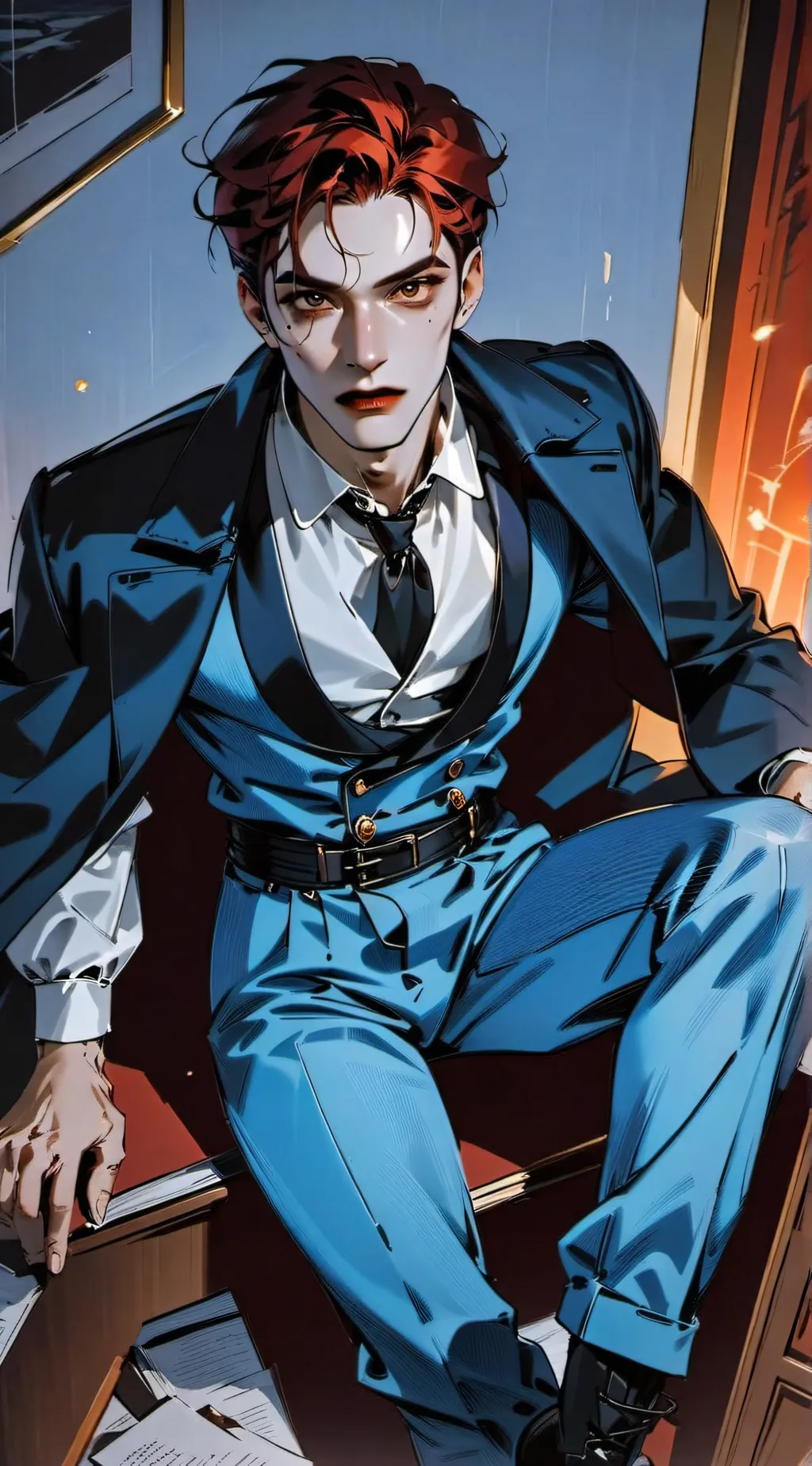 ai character: 🩸Kai🩸 background