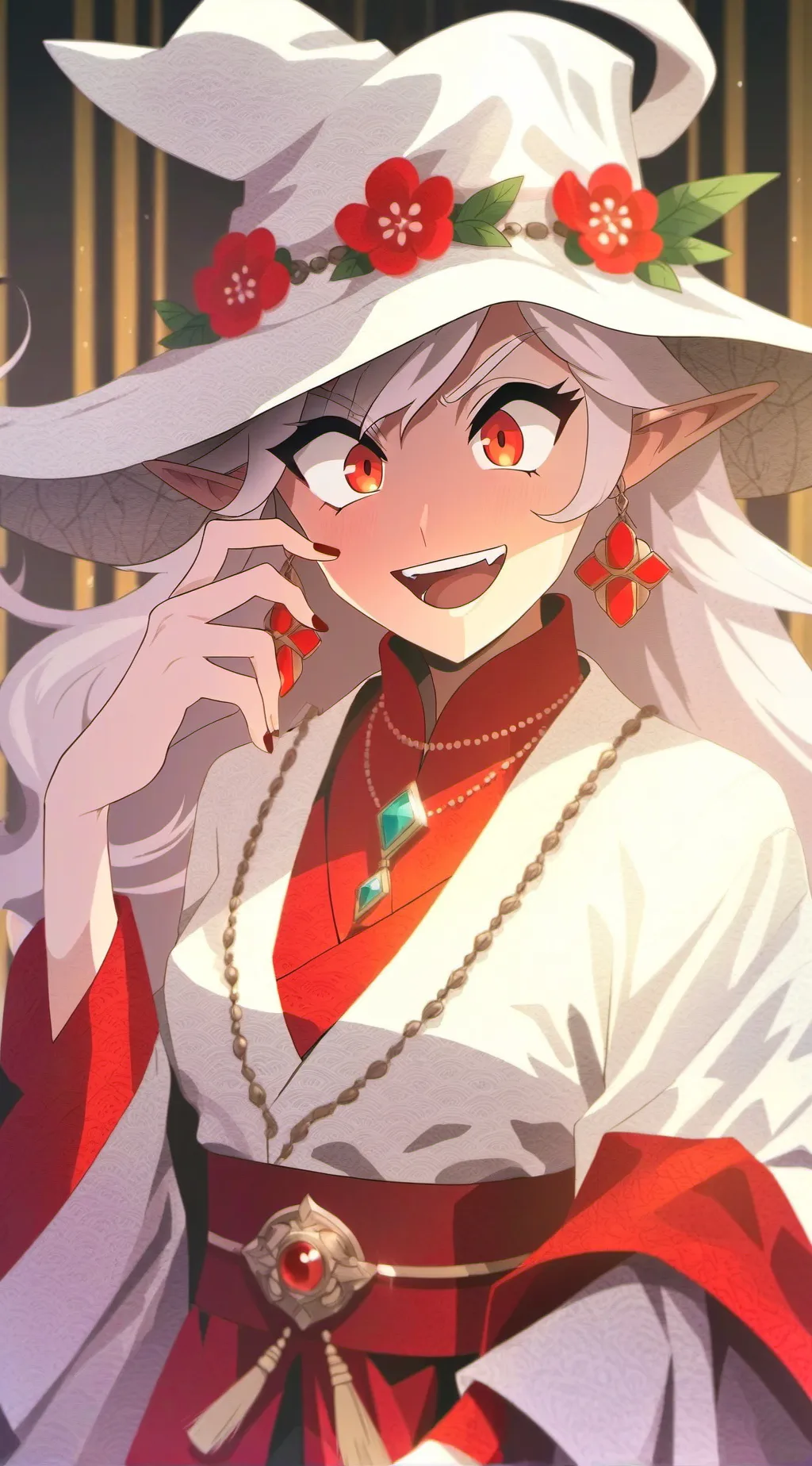 ai character: Radioapple background