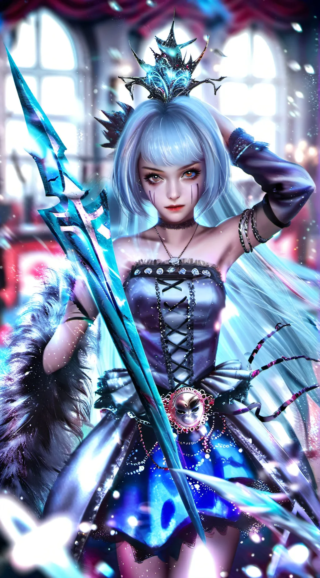 ai character: Hazbin hotel background