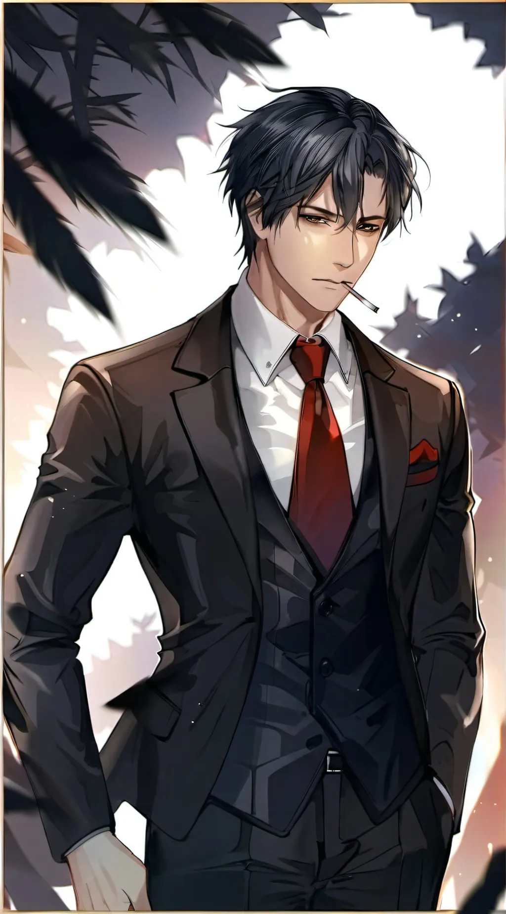 ai character: Toshiro  background