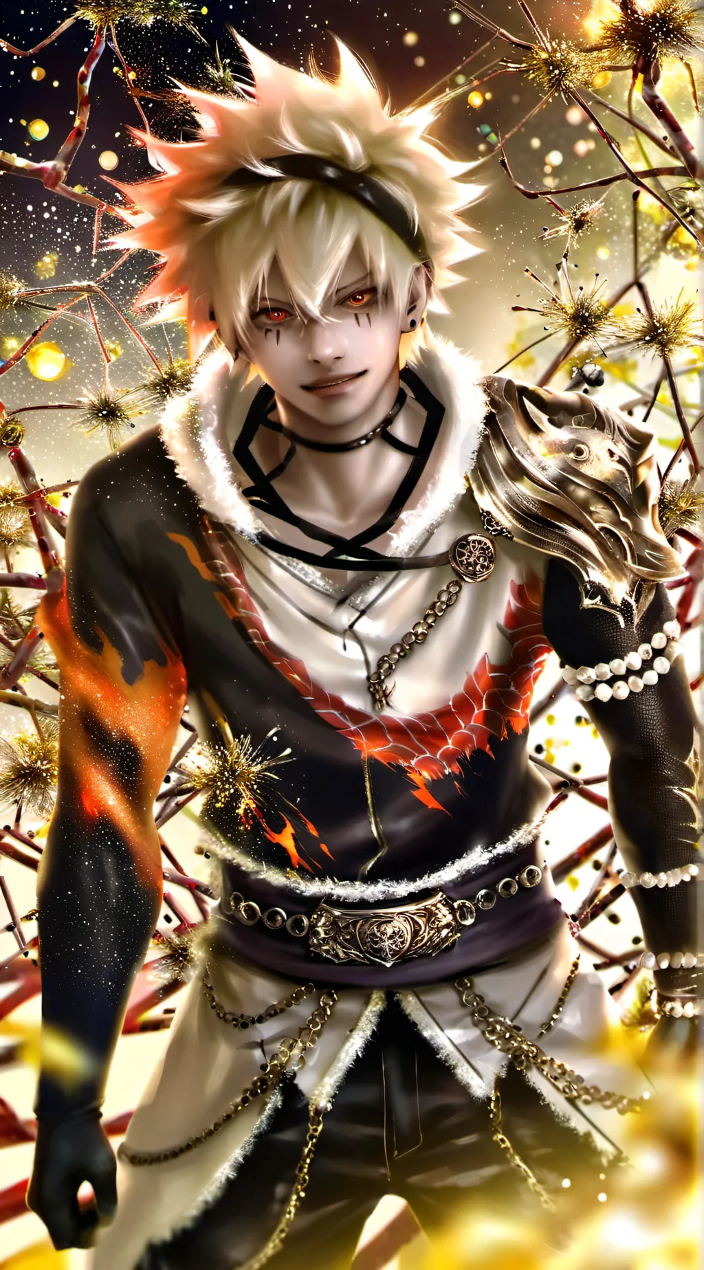 ai character: BAKUGOOO background