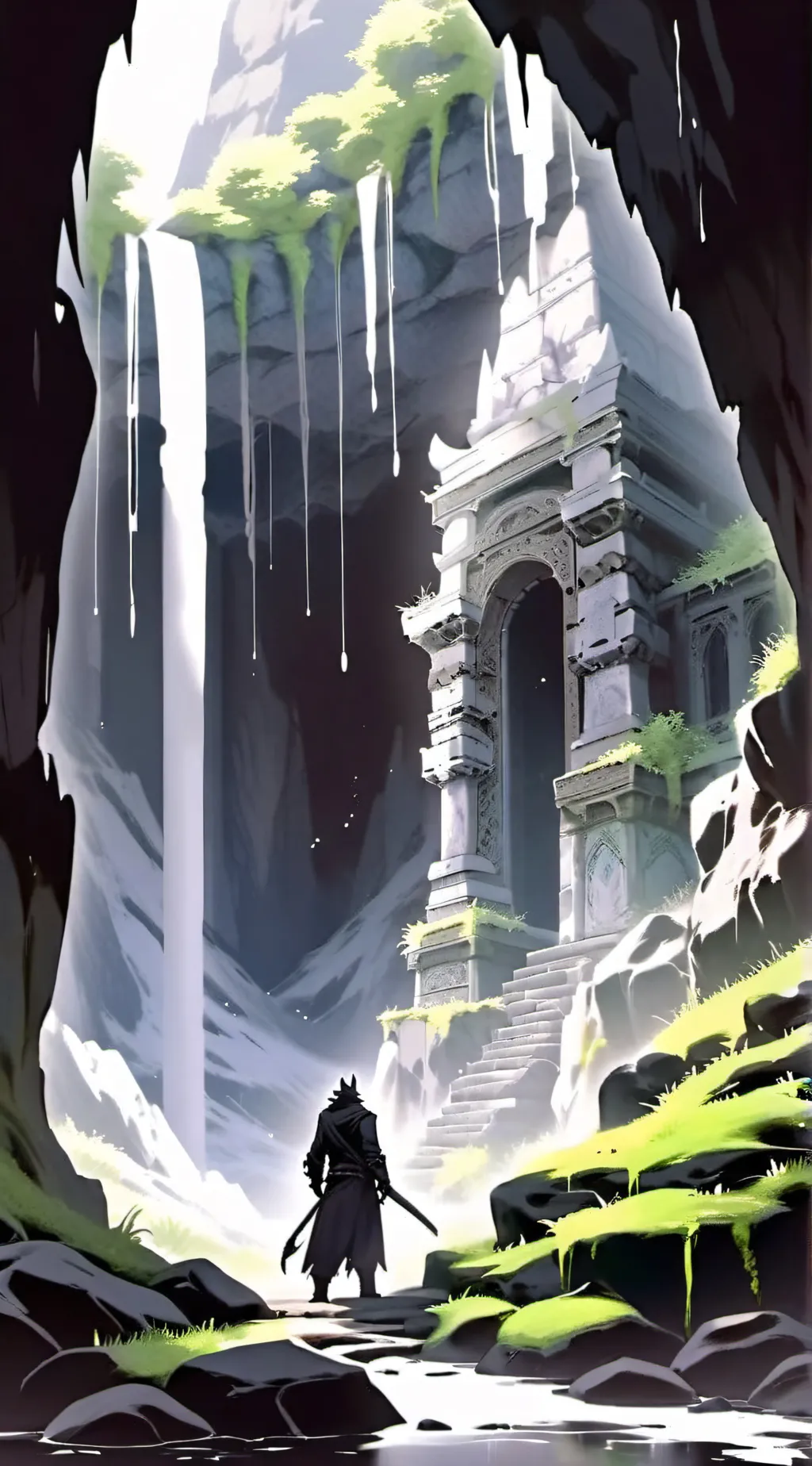 ai character: evil furry background