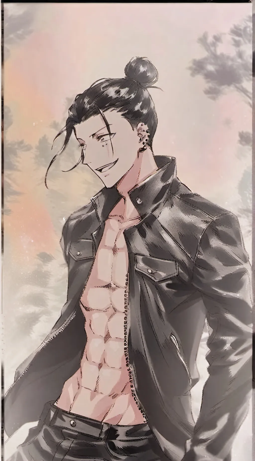 ai character: geto background