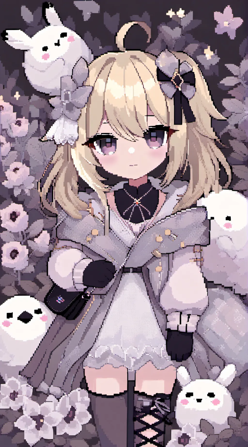 ai character: Luna background