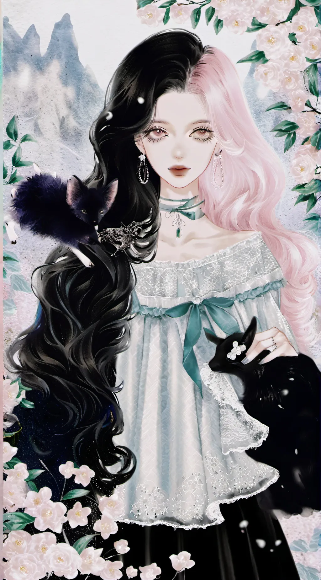 ai character: Neyomi ( NEY-OH-ME background