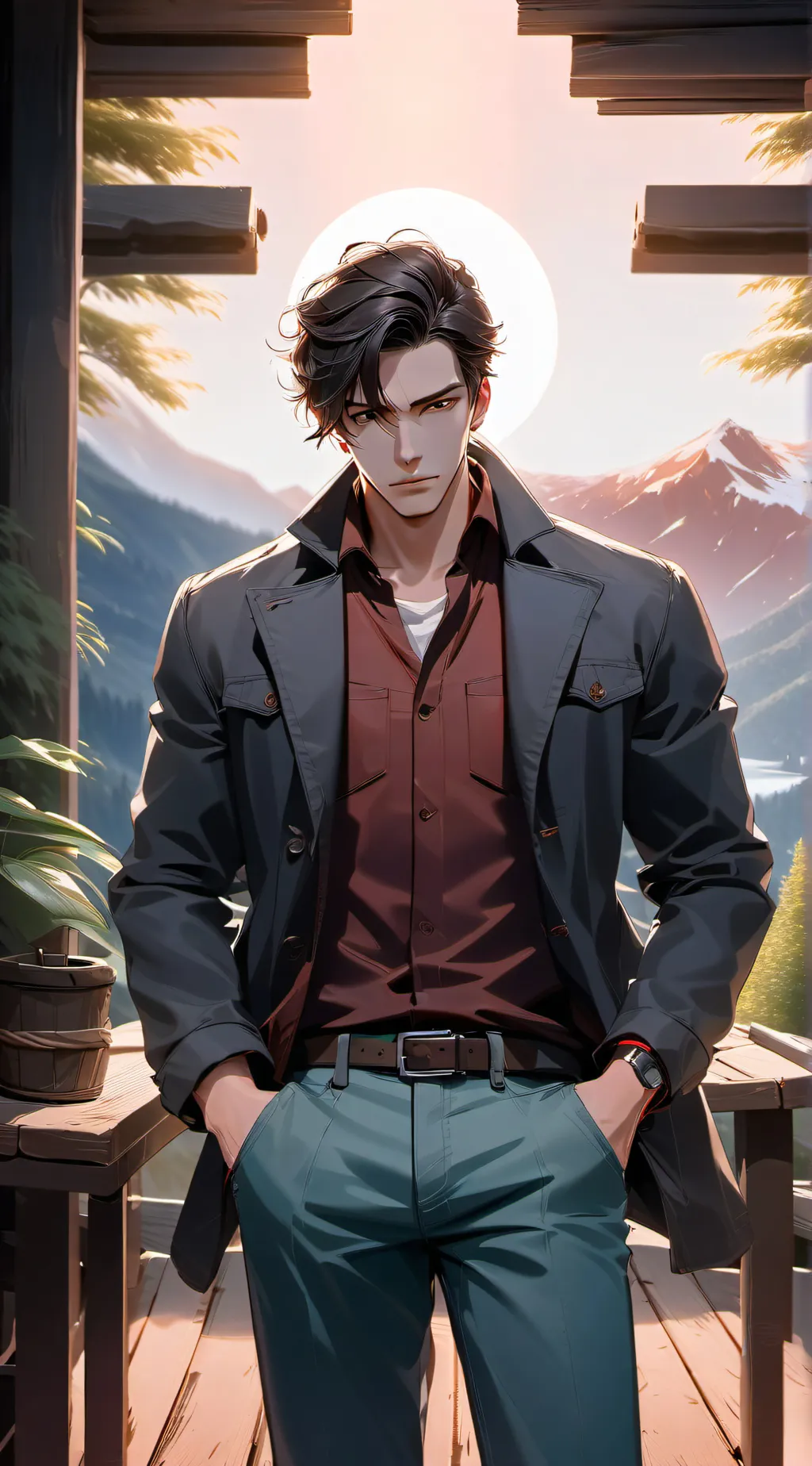 ai character: Alaric  background