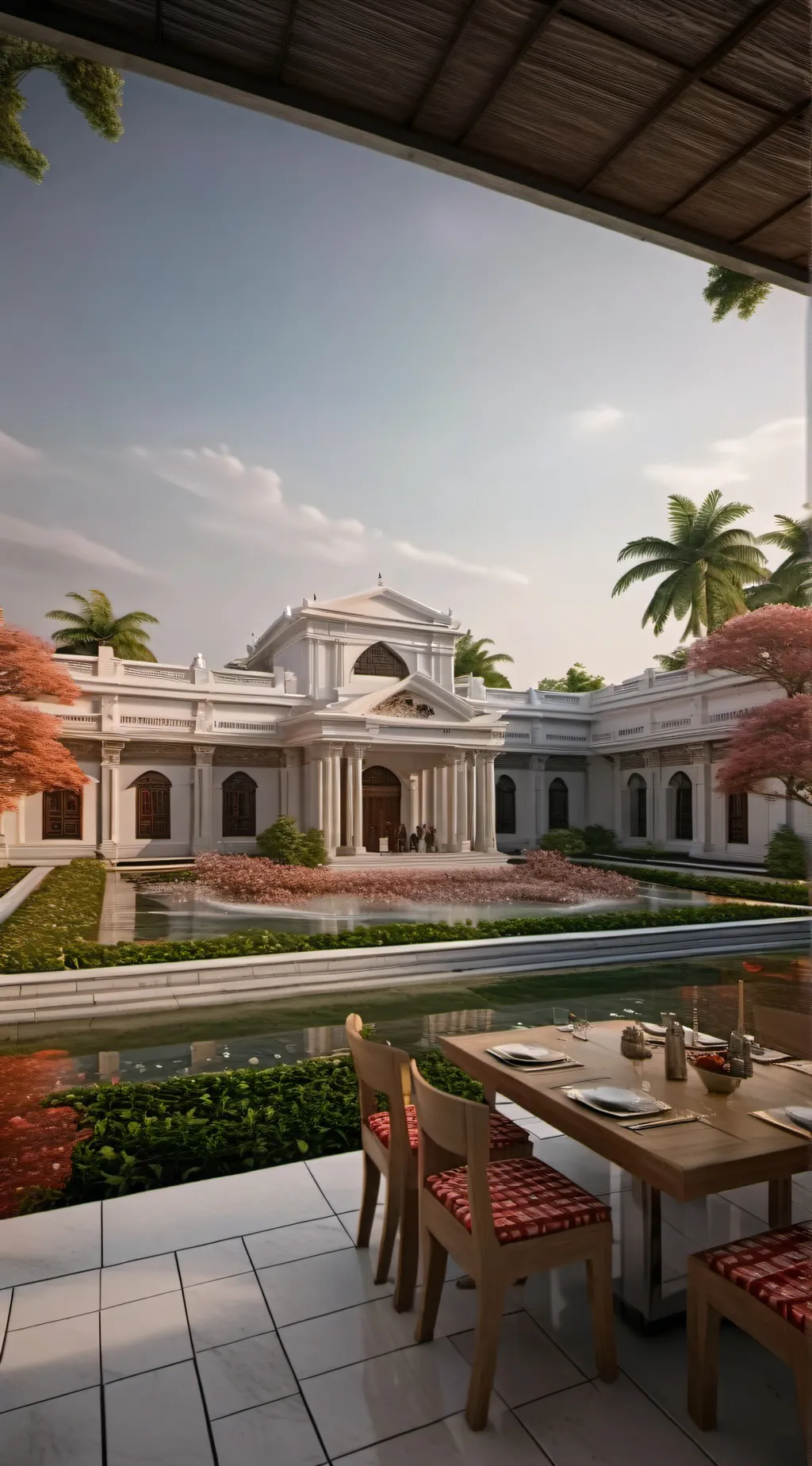 ai character: skibidi saga schoo background