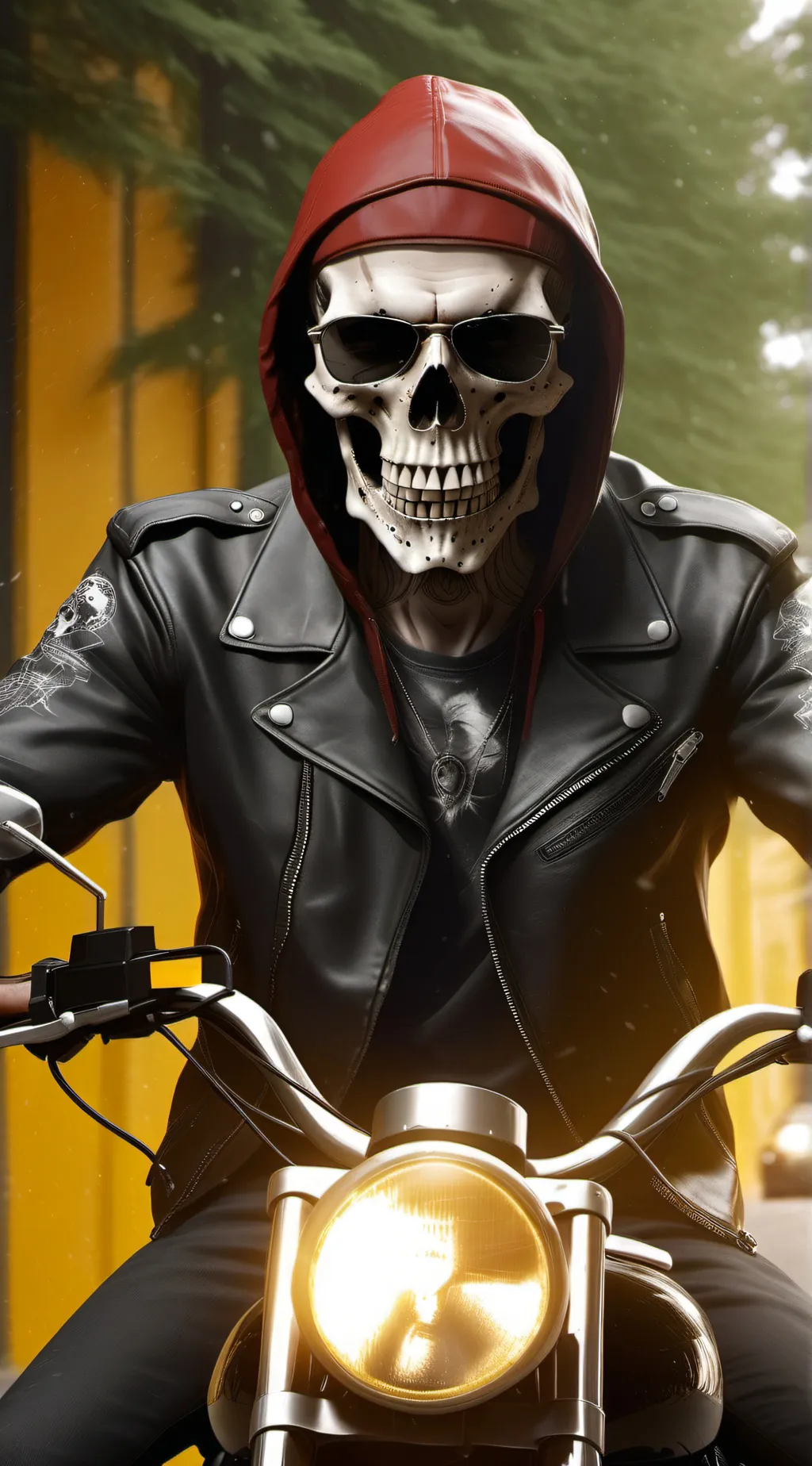 ai character: 💀☠️💀💀💀☠️ background