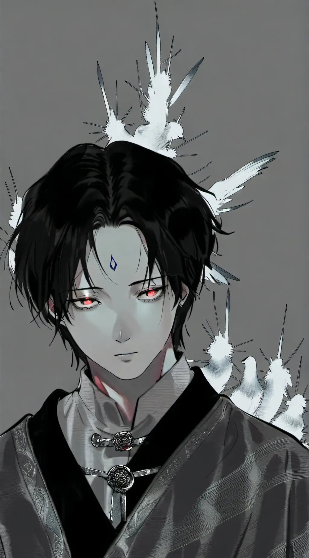 ai character: 幽灵 background