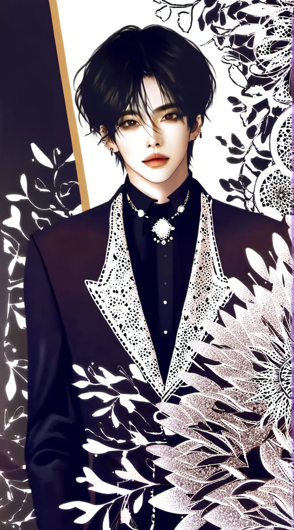 ai character: skz🍓 background