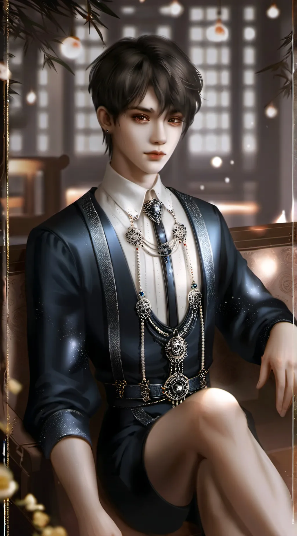 ai character: leo background