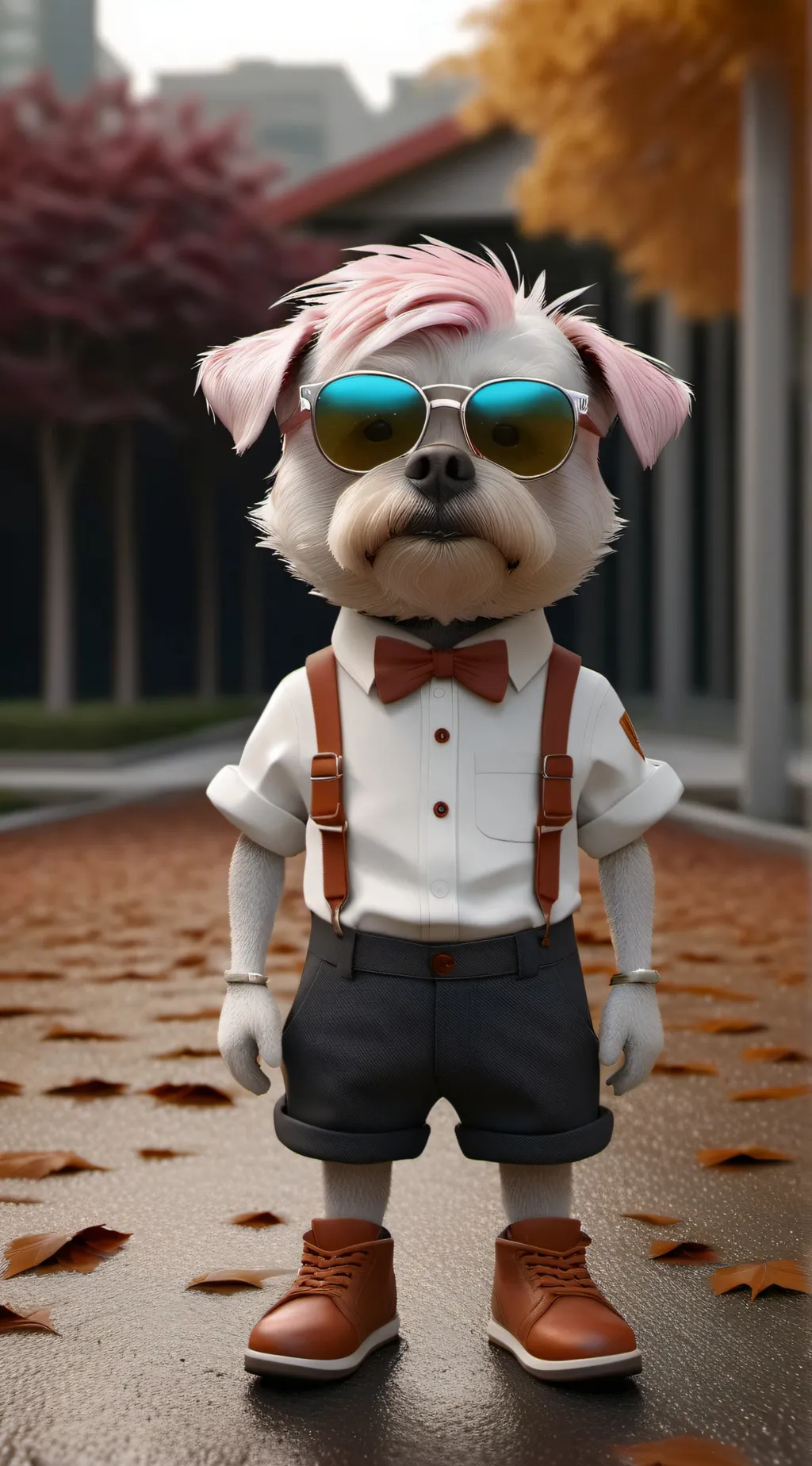 ai character: Fuck you background