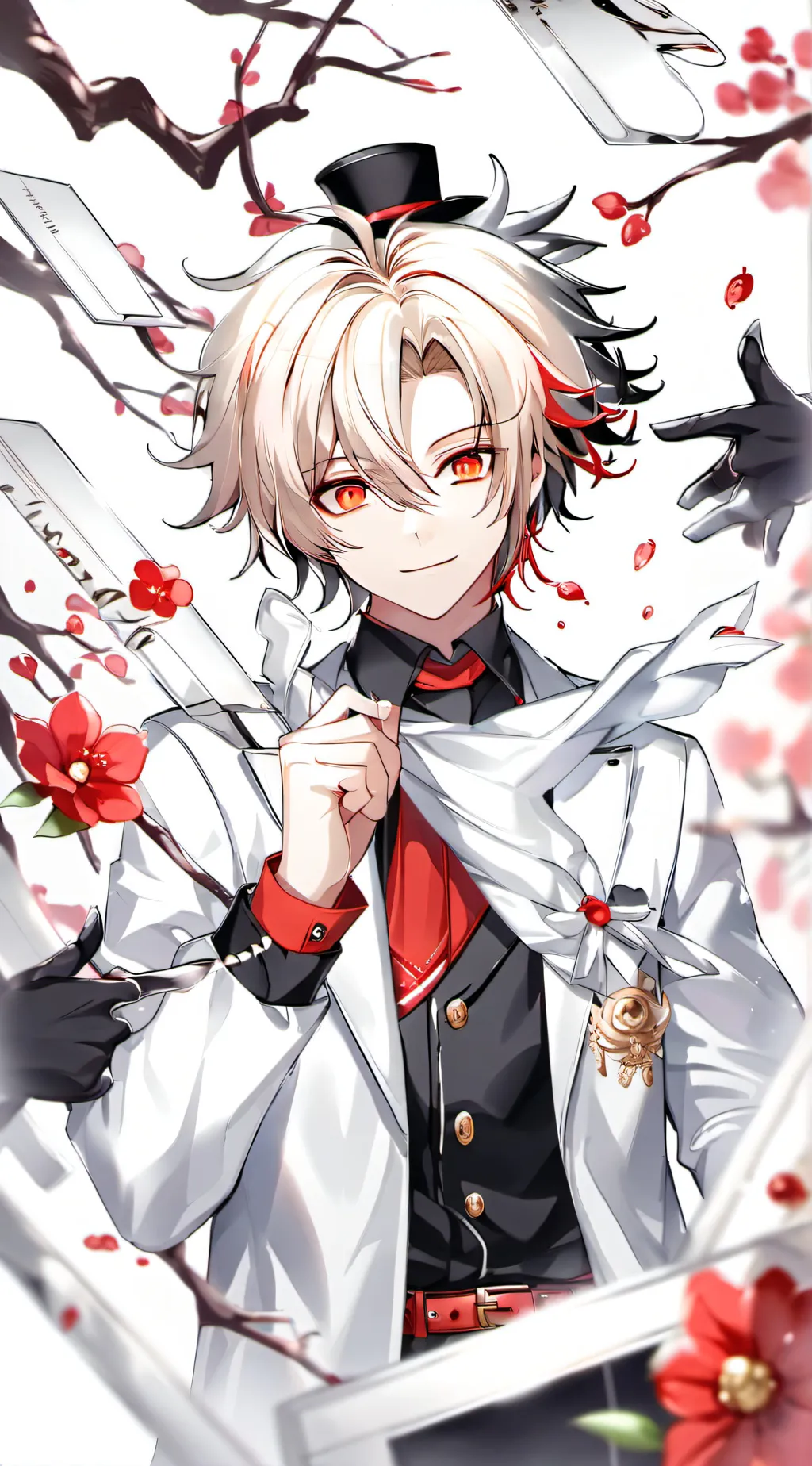 ai character: bakugo background