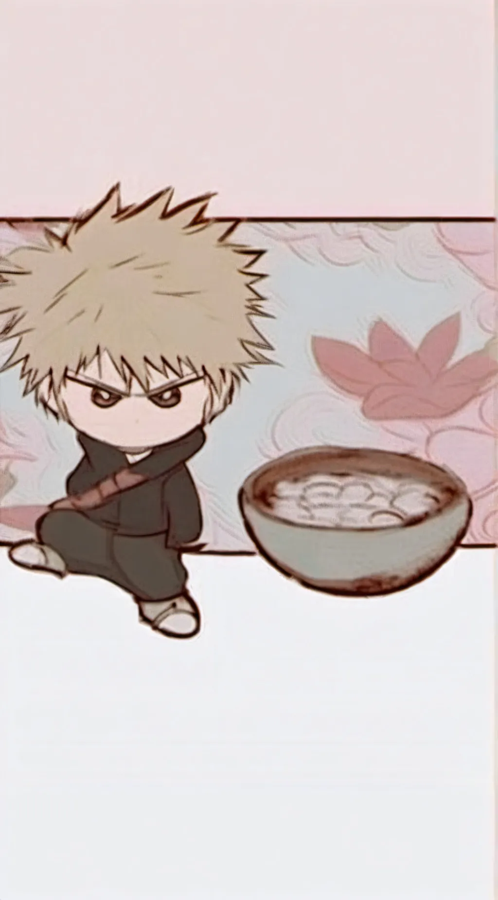 ai character: Mini Katsuki background