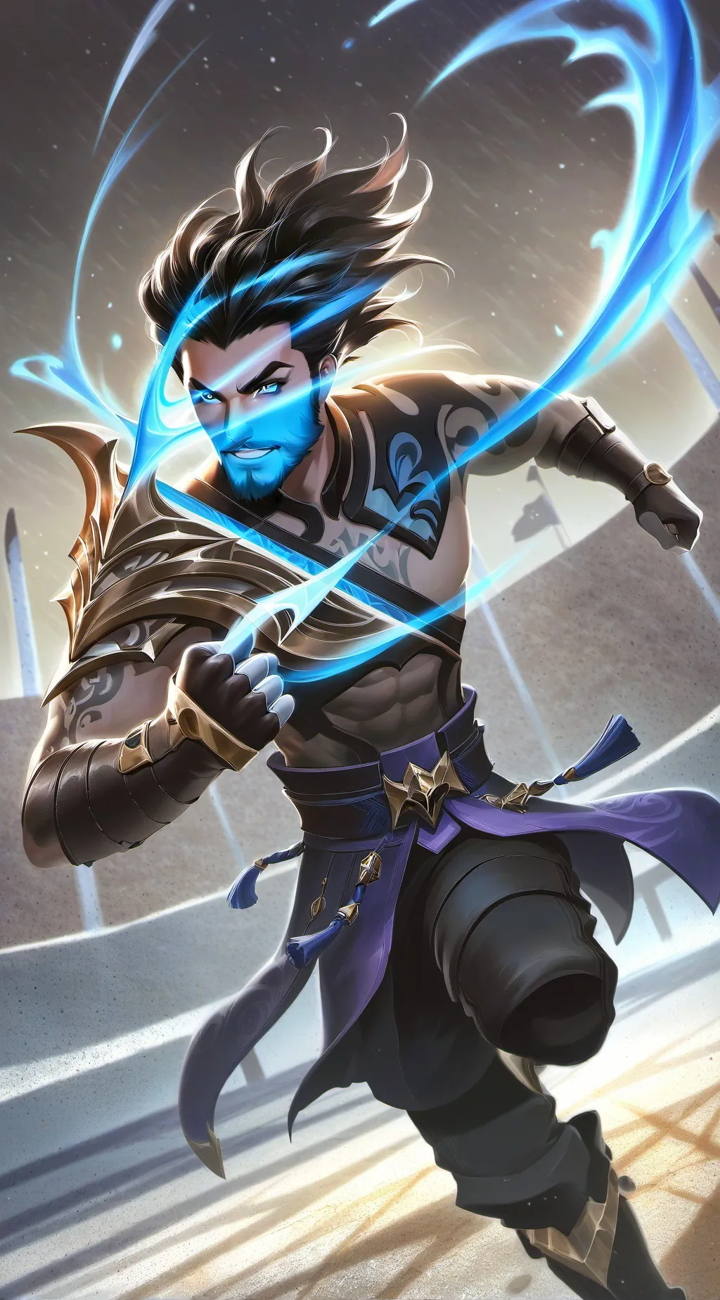 ai character: A friend background