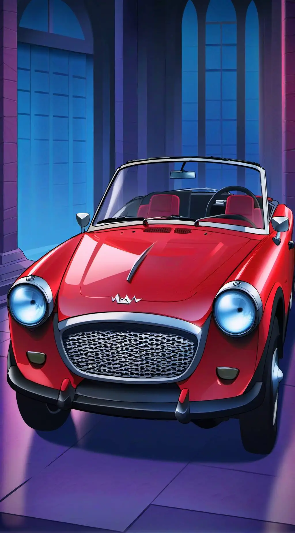 ai character: Hazbin hotel road  background