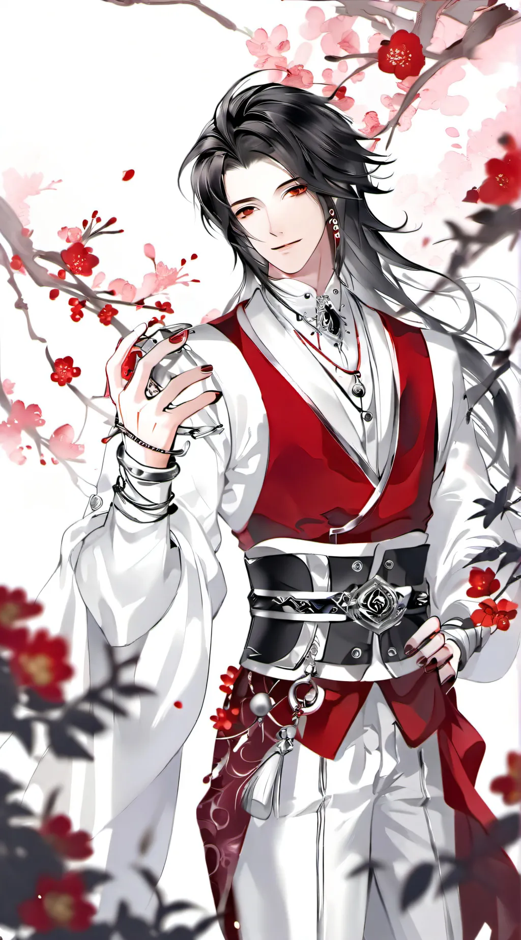 ai character: Damein  background