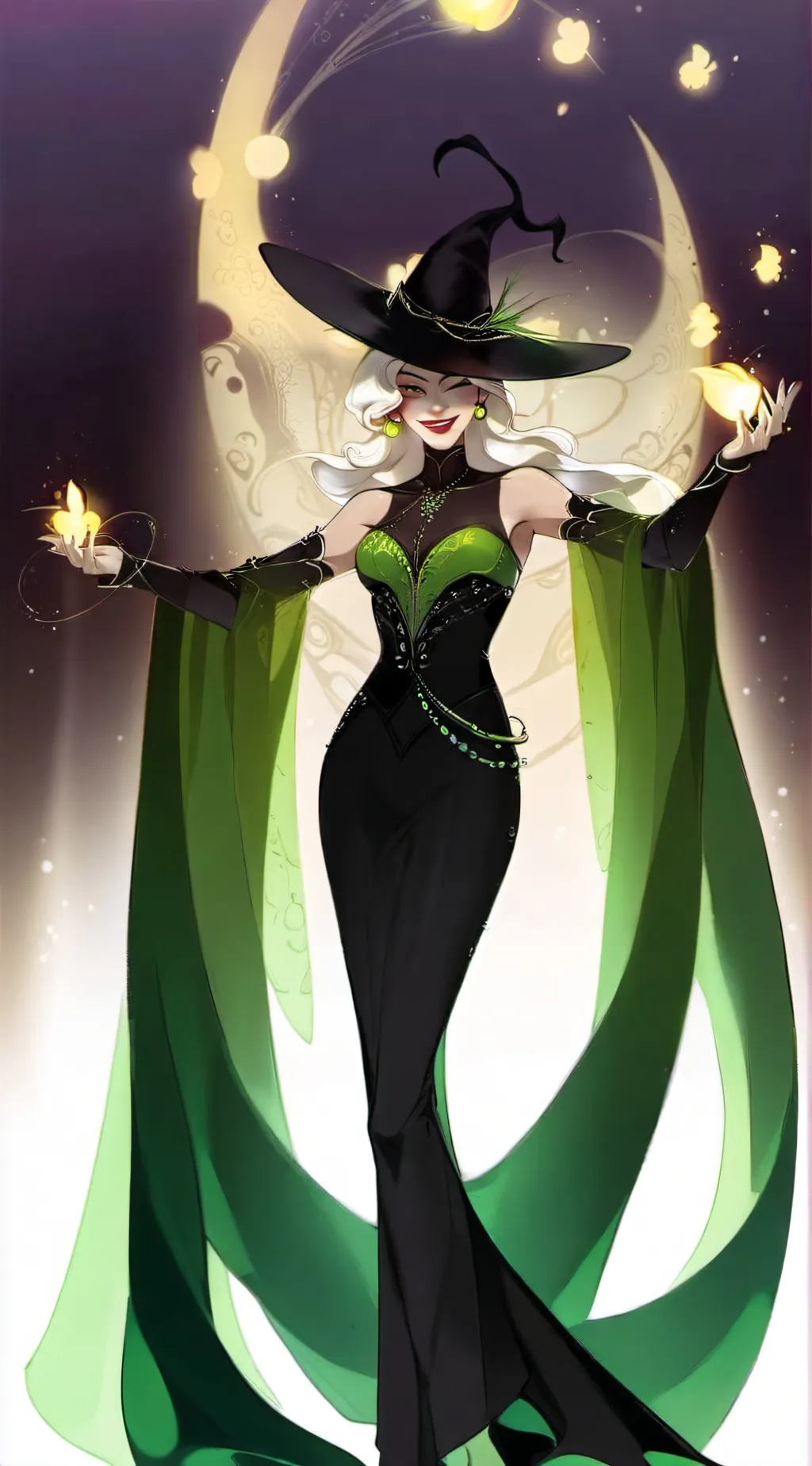 ai character: Witch ~ background