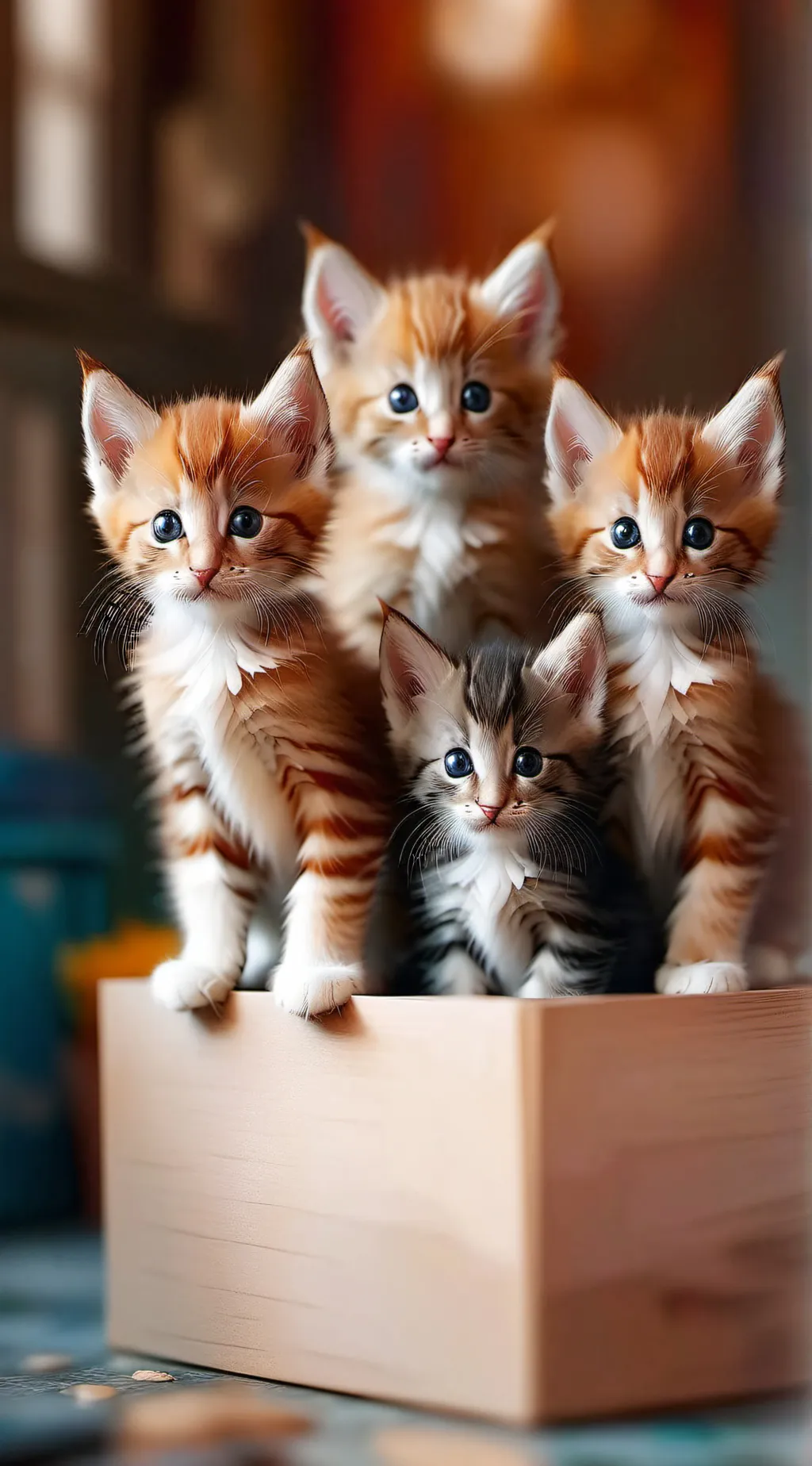 ai character: abandoned cat fam background