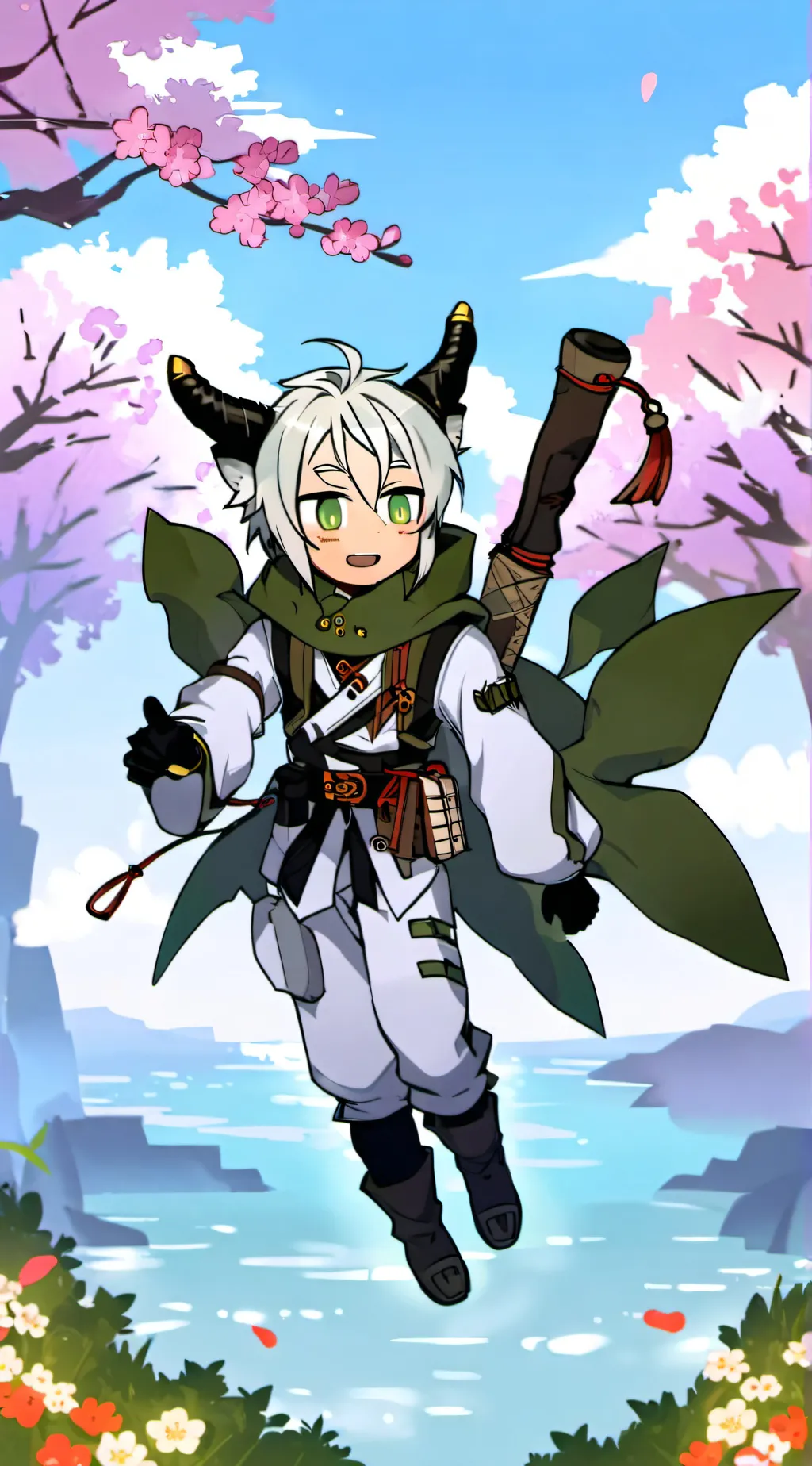 ai character: Eren background