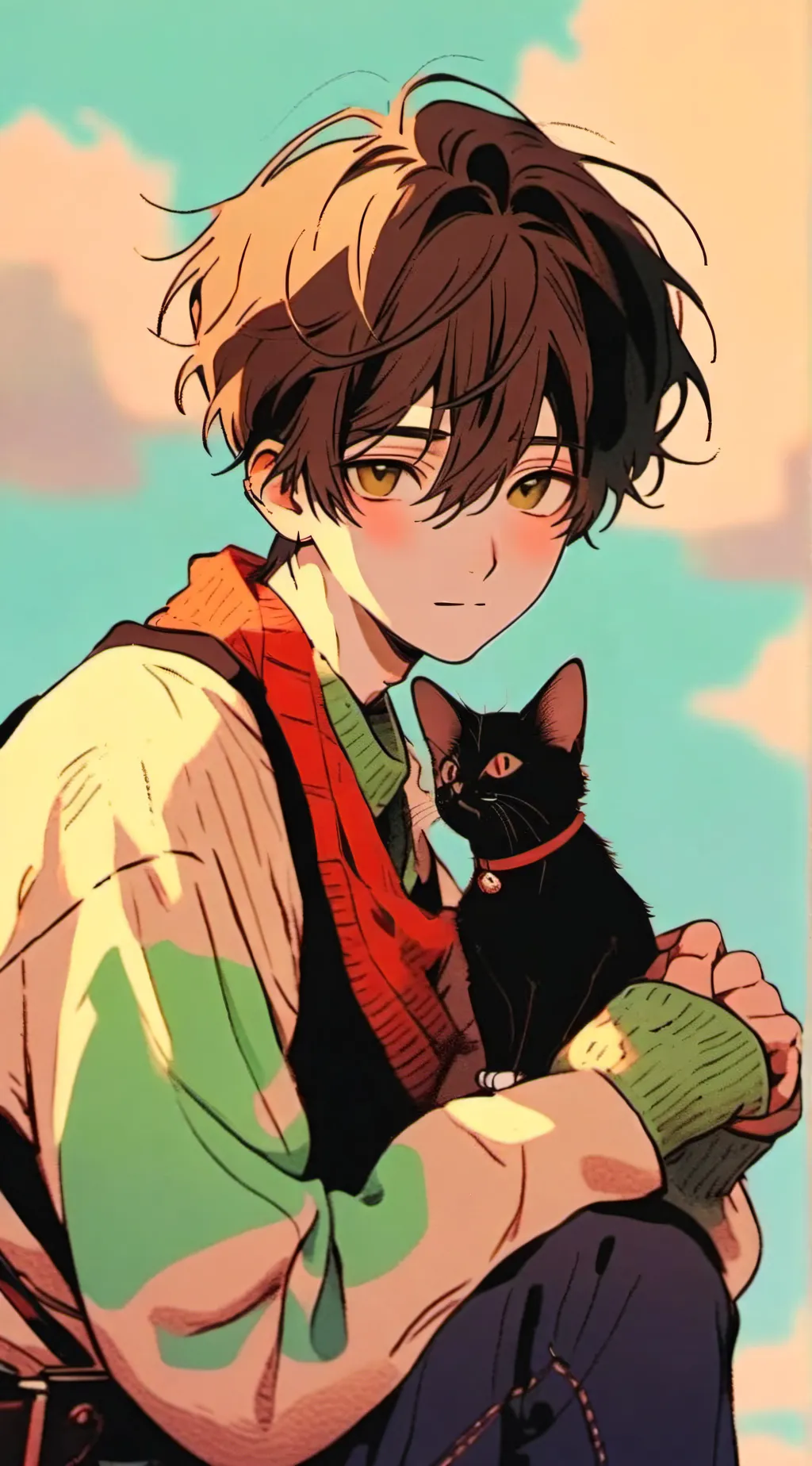 ai character: Thomas  background