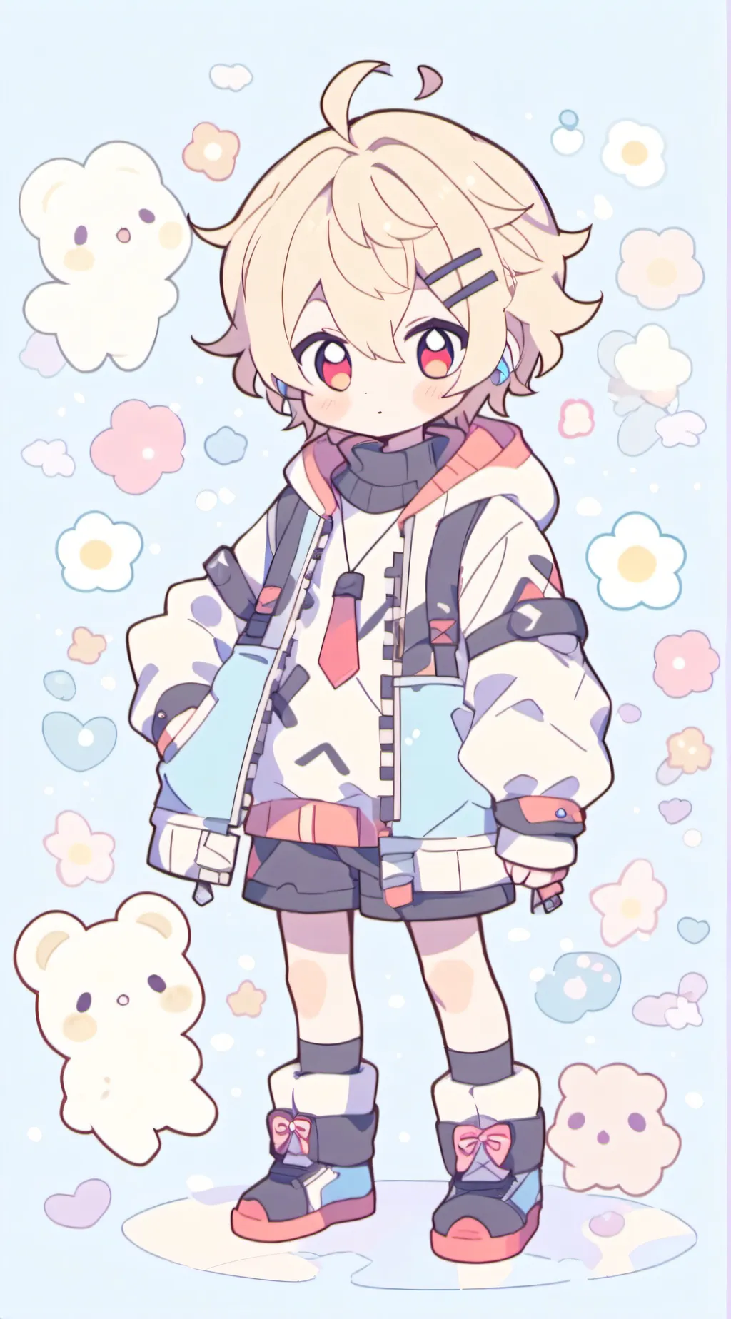 ai character: bakugo tyla dnace background