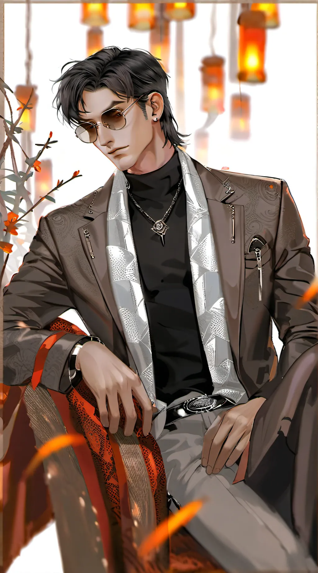 ai character: Carter°♡° background