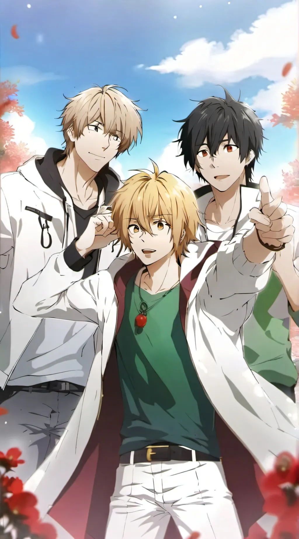 ai character: mha love potion  background