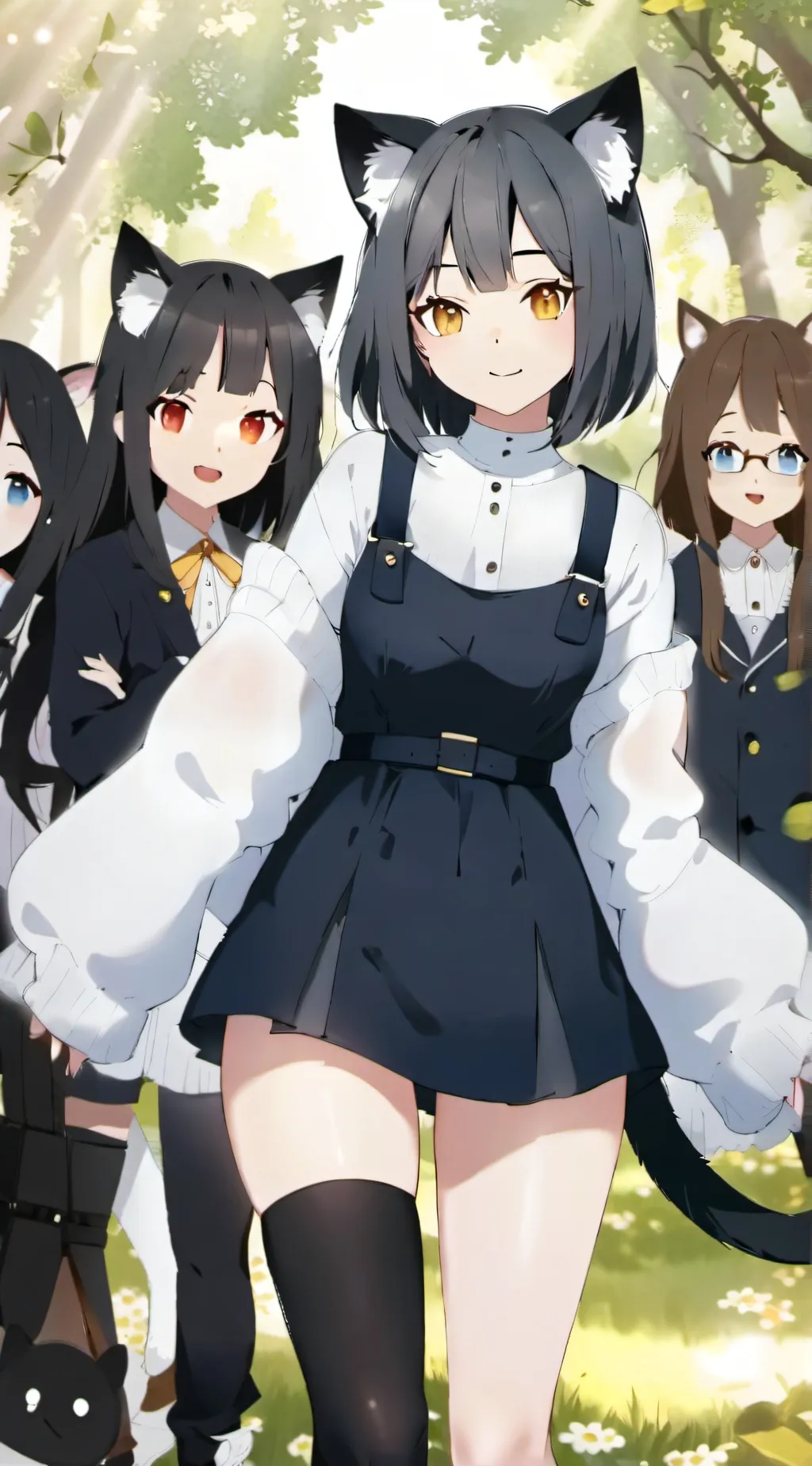 ai character: uwu girls world  background