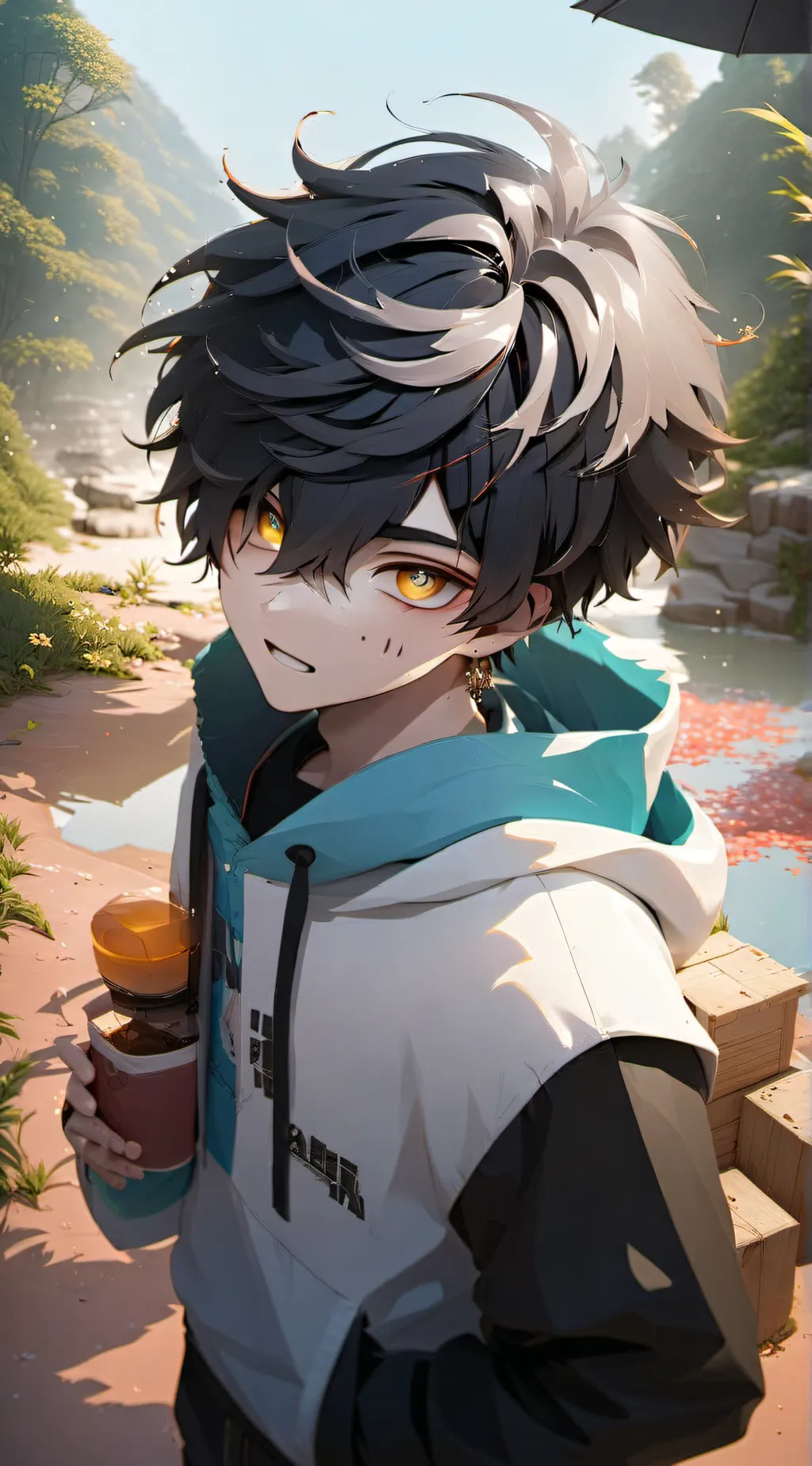 ai character: Lukas background