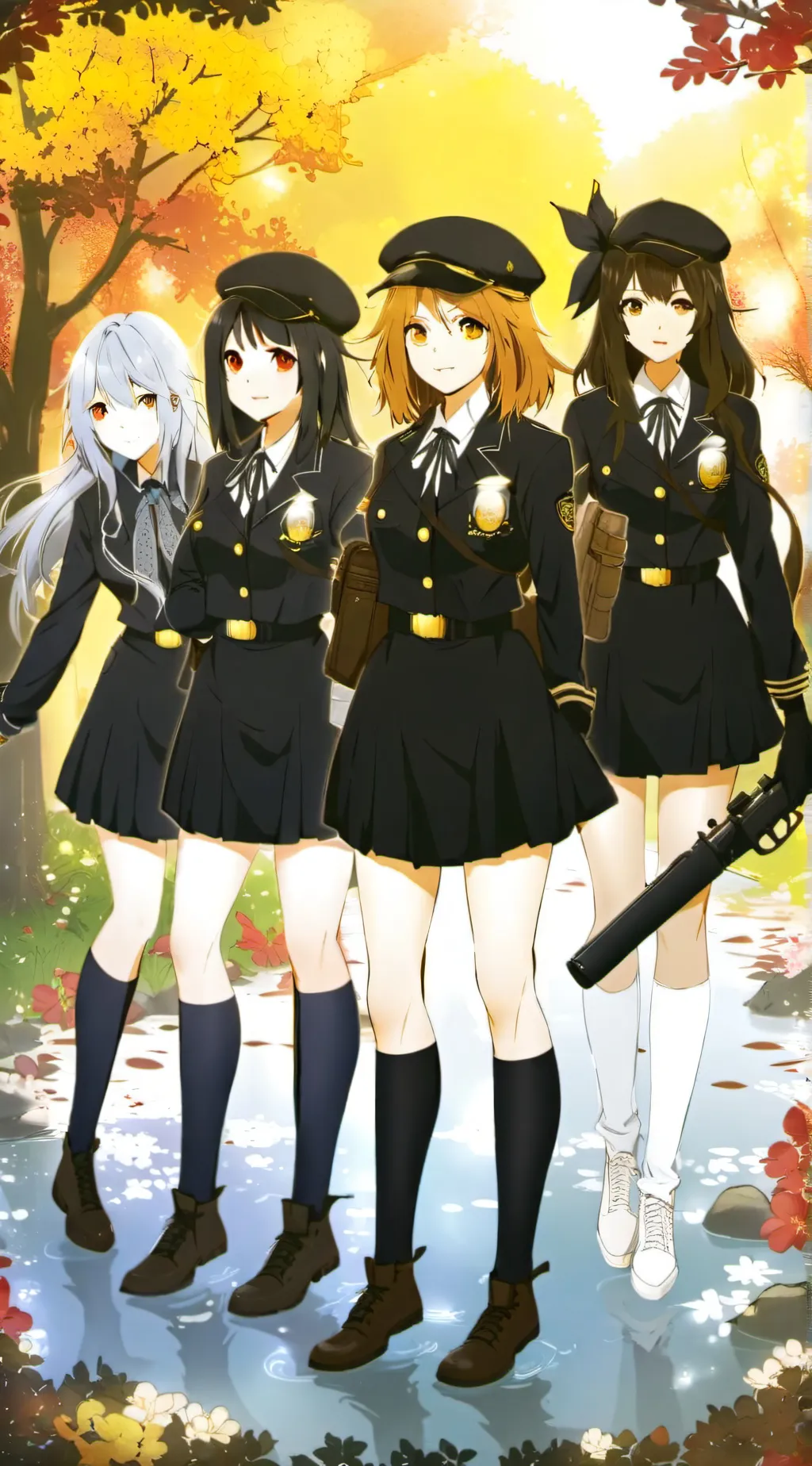 ai character: Swatted background