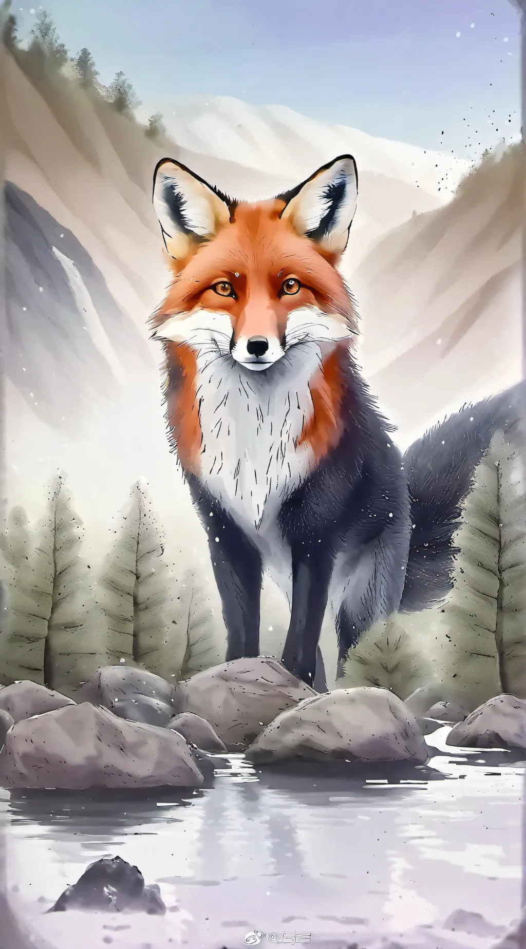 ai character: Fox therapist🦊💖 background