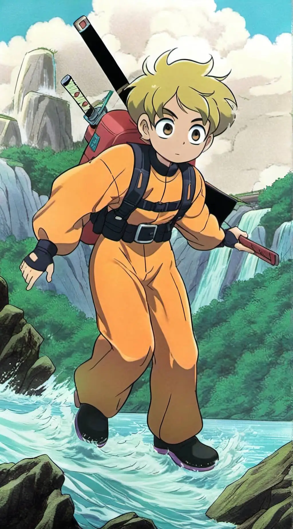 ai character: Scott Pilgrim background