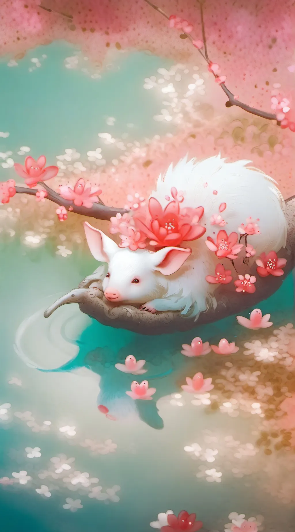 ai character: PET PIG! background